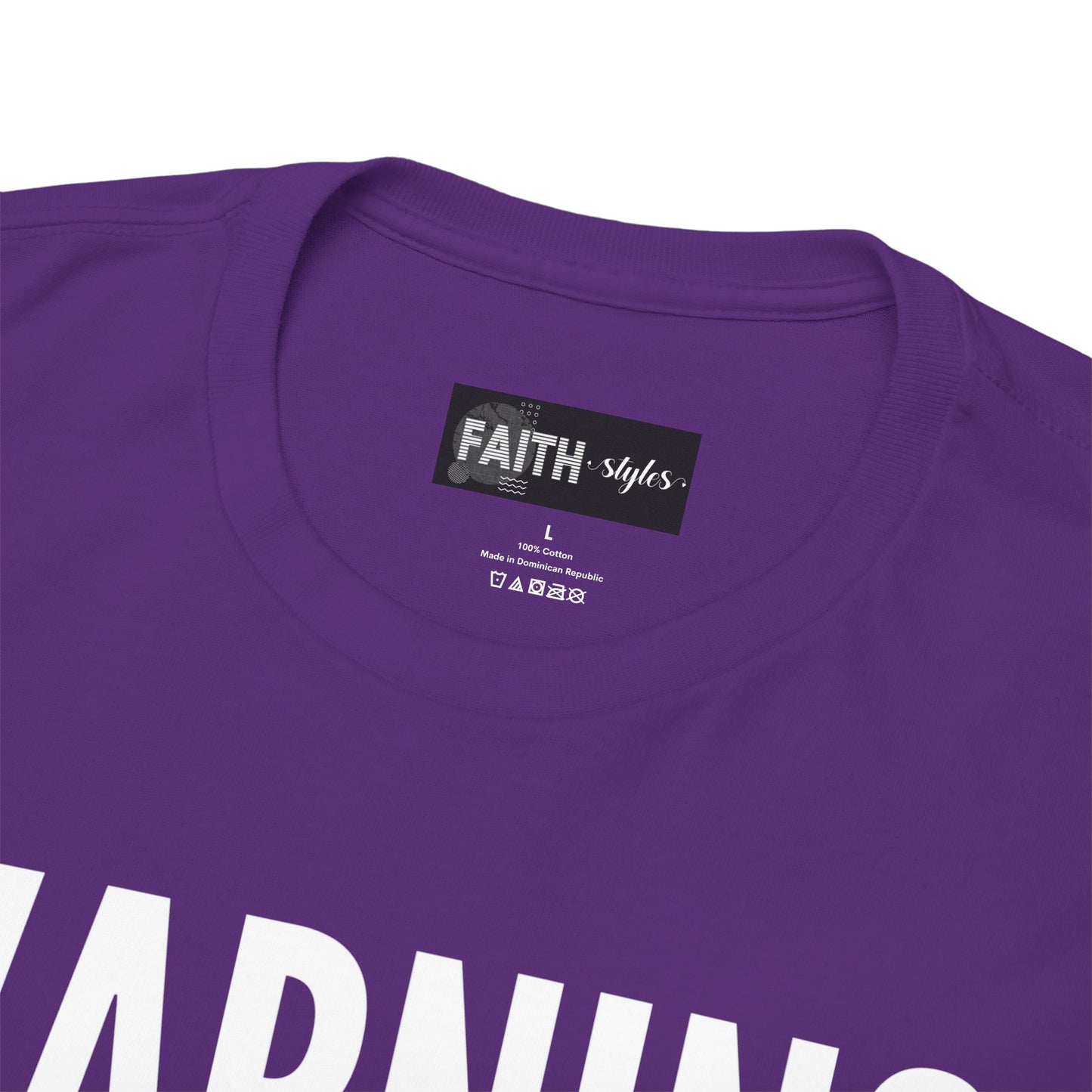 Warning Prank Season Unisex Heavy Cotton Tee | Fun Gift, Casual Wear, Comedy Merchandise, Birthday Gift, Prankster Shirt