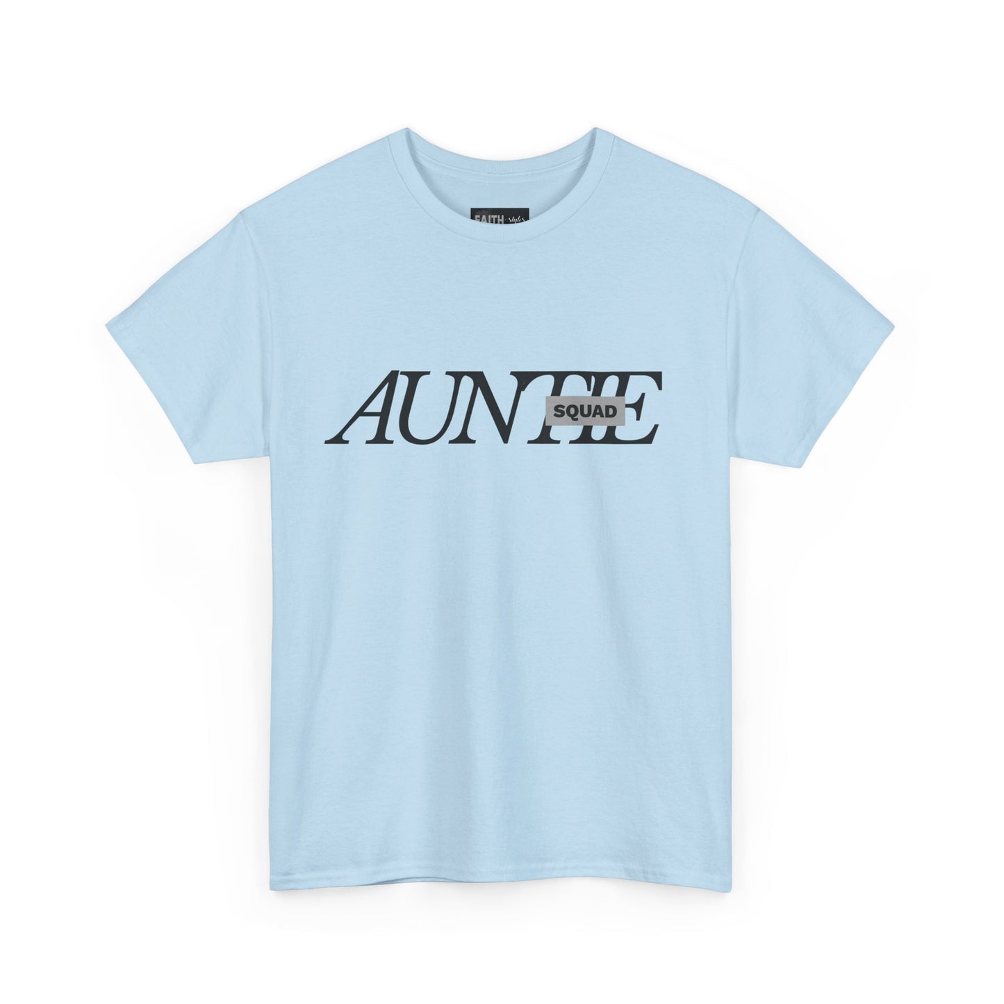 Auntie Squad Unisex Heavy Cotton Tee | Perfect Gift for Aunts | Family Reunion, Birthday, Mother's Day, Casual Wear, Everyday Comfort