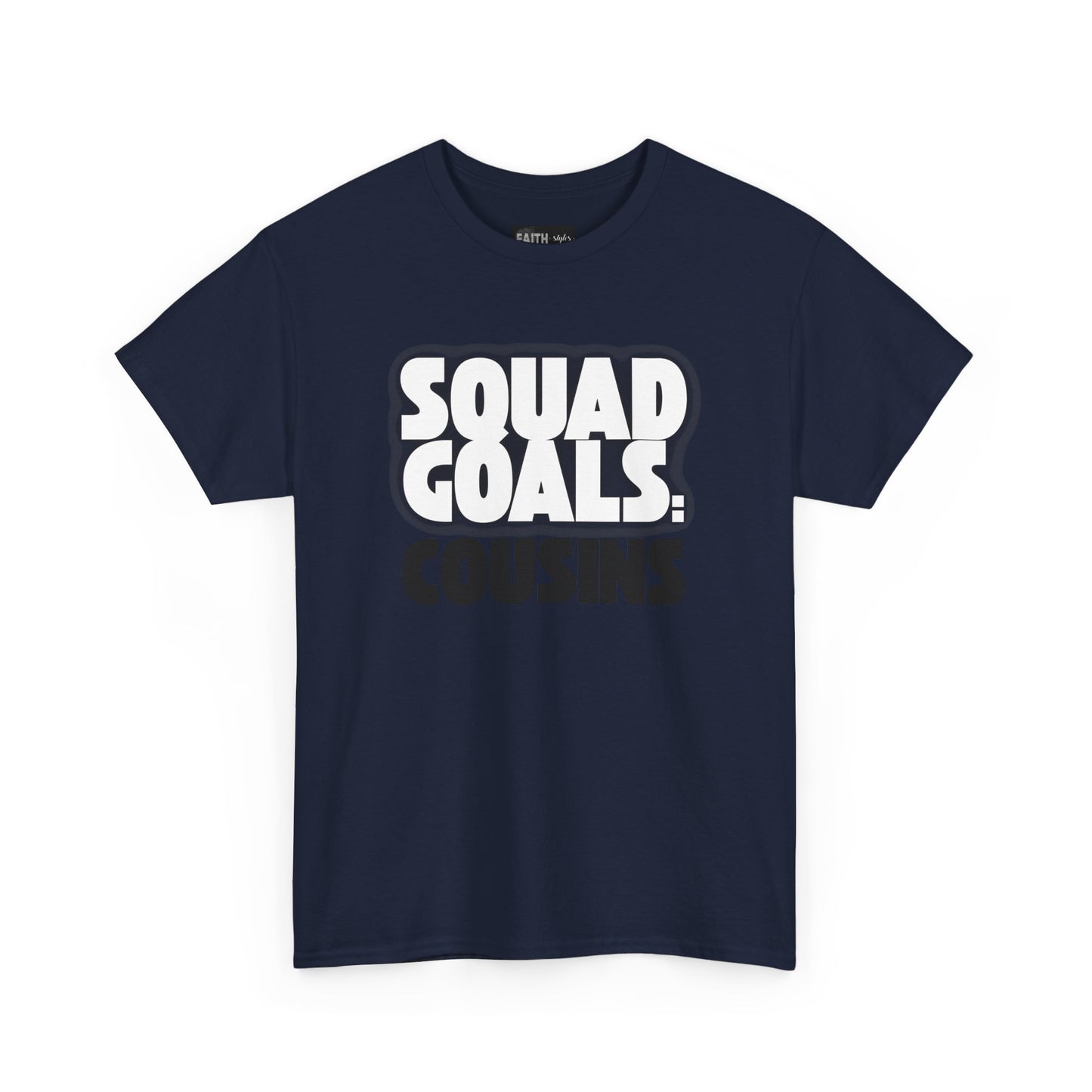 Cousins Squad Goals T-Shirt, Family Reunion Shirt, Unisex Graphic Tee, Cousin Gift, Summer BBQ Style, Matching Family Apparel