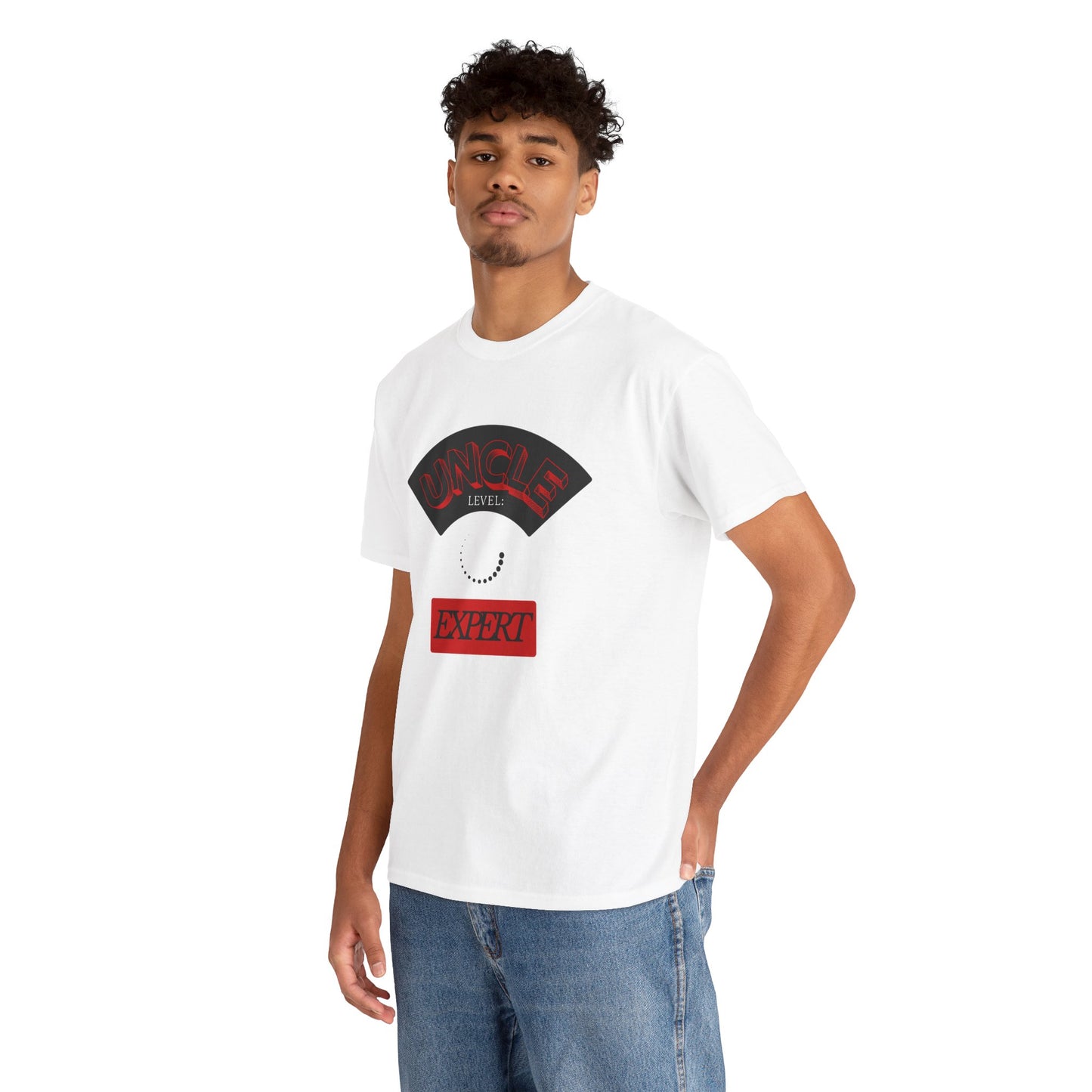 Expert Level Unisex Heavy Cotton Tee, Casual Streetwear, Gift for Dancers, Cool T-Shirt for Parties, Unique Summer Fashion