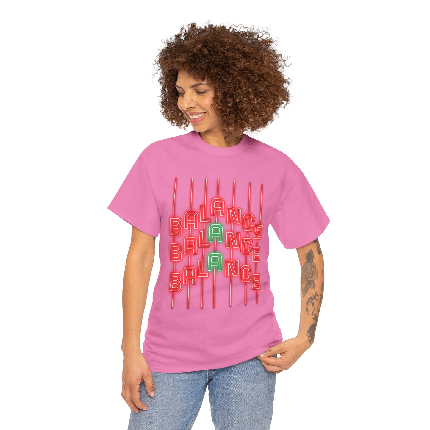 Vibrant Wellness Tee - Embrace Balance, Unisex Cotton Shirt for Mindfulness & Self-Care
