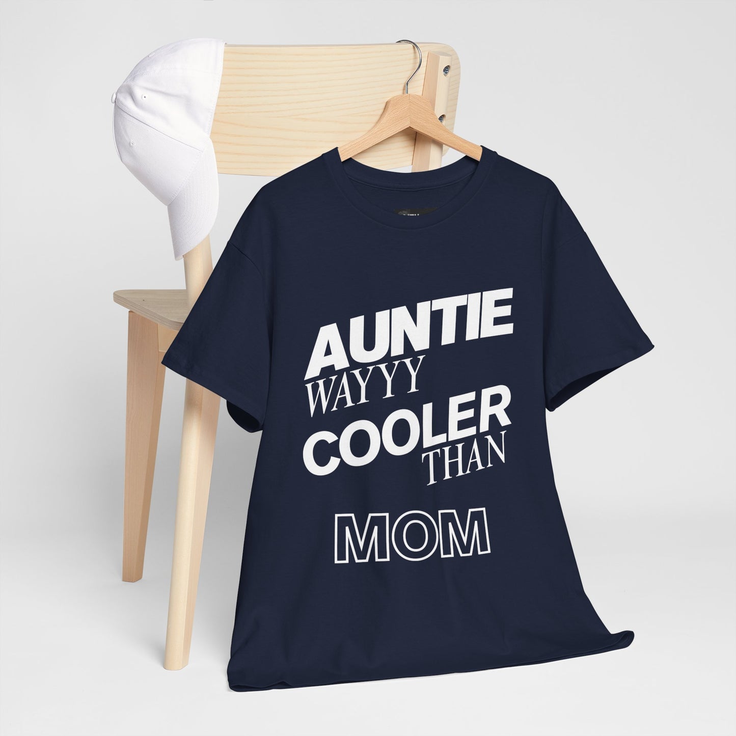 Cool Aunt Unisex Tee - Perfect Gift for Auntie, Family Gatherings, Fun Casual Wear, Birthday Celebration, Mother's Day
