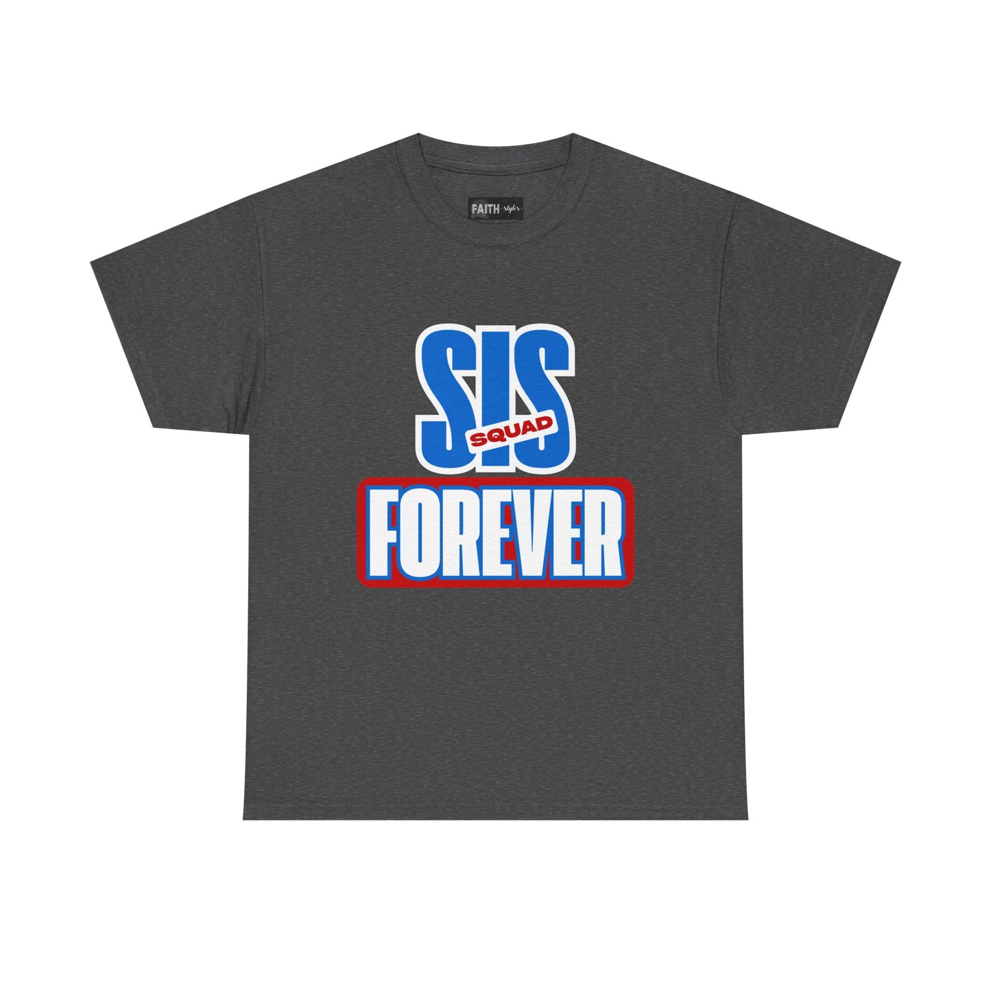 Unisex Heavy Cotton Tee - 'SUS Squad Forever' Graphic Tee, Casual Wear, Gift for Friends, Funny T-Shirt for Events, Streetwear Fashion