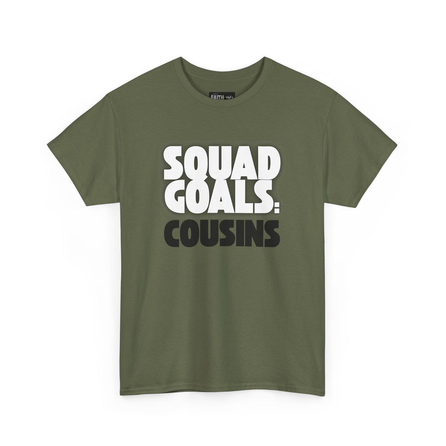Cousins Squad Goals T-Shirt, Family Reunion Shirt, Unisex Graphic Tee, Cousin Gift, Summer BBQ Style, Matching Family Apparel