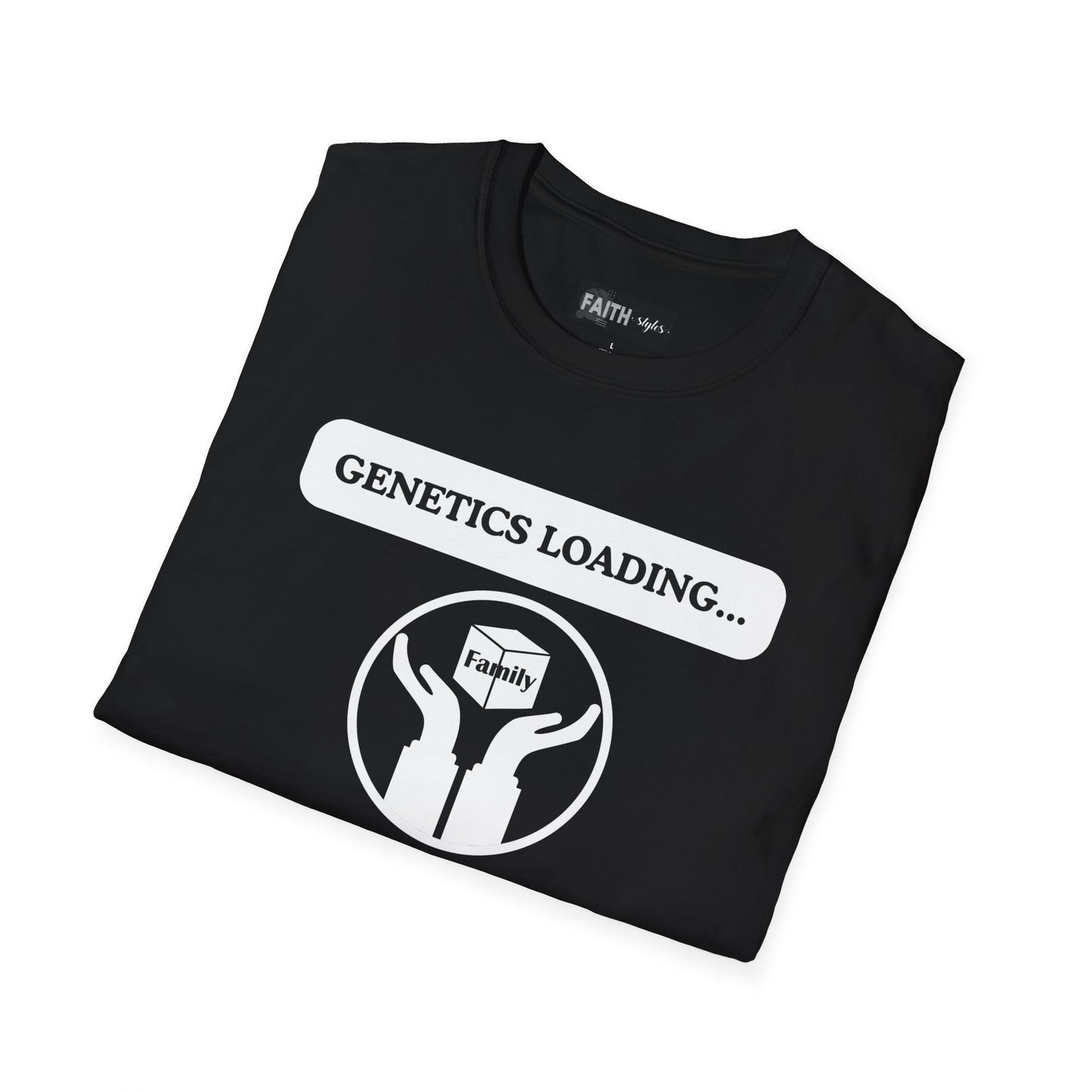 Genetics Loading T-Shirt, Funny Genetics Tee, Gift for Science Lovers, Unisex Humor Shirt, Casual Wear for Every Occasion