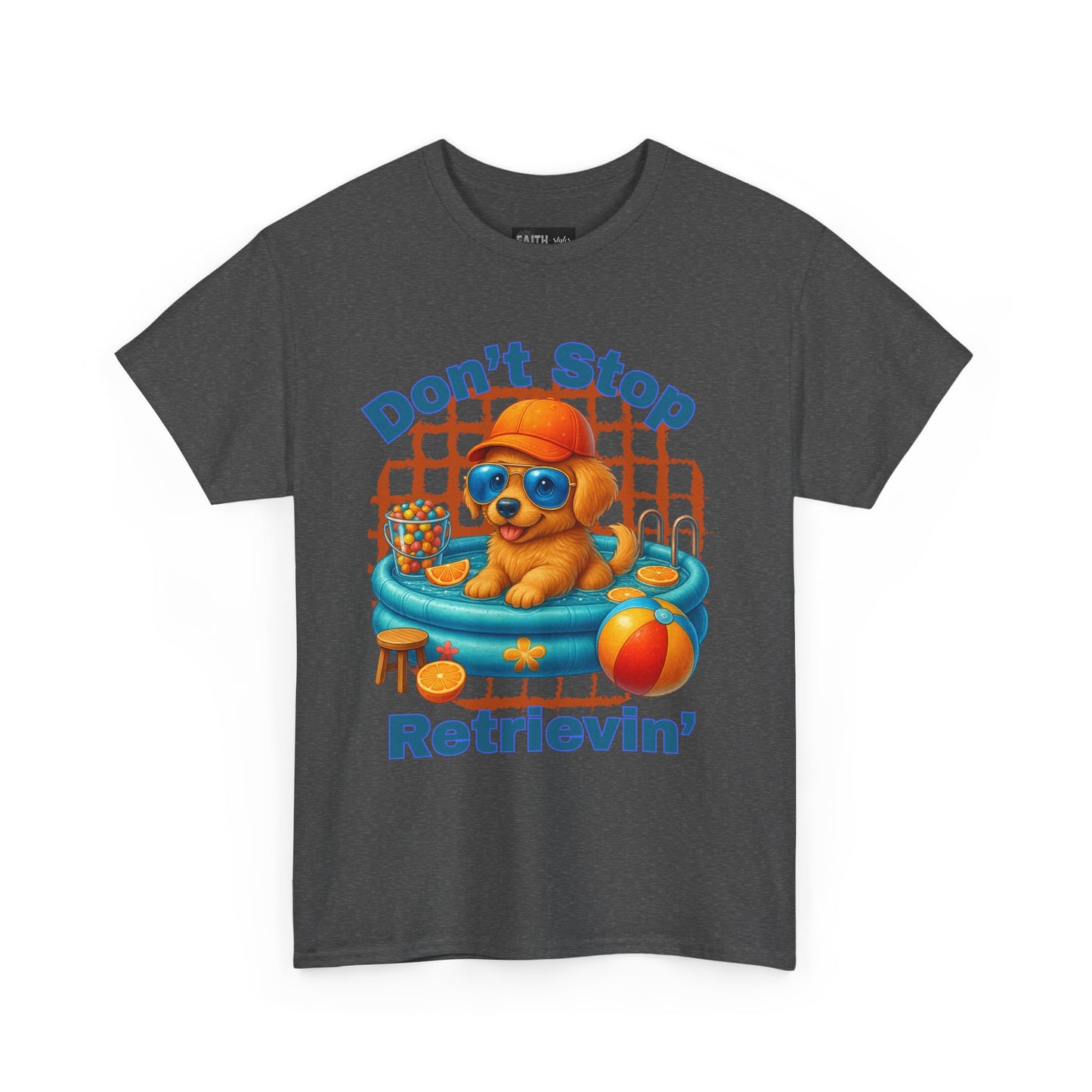 Playful Dog Lover Tee, Cute Pet T-Shirt, Summer Vibe Cotton Shirt, Gift for Dog Owners, Fun Casual Wear