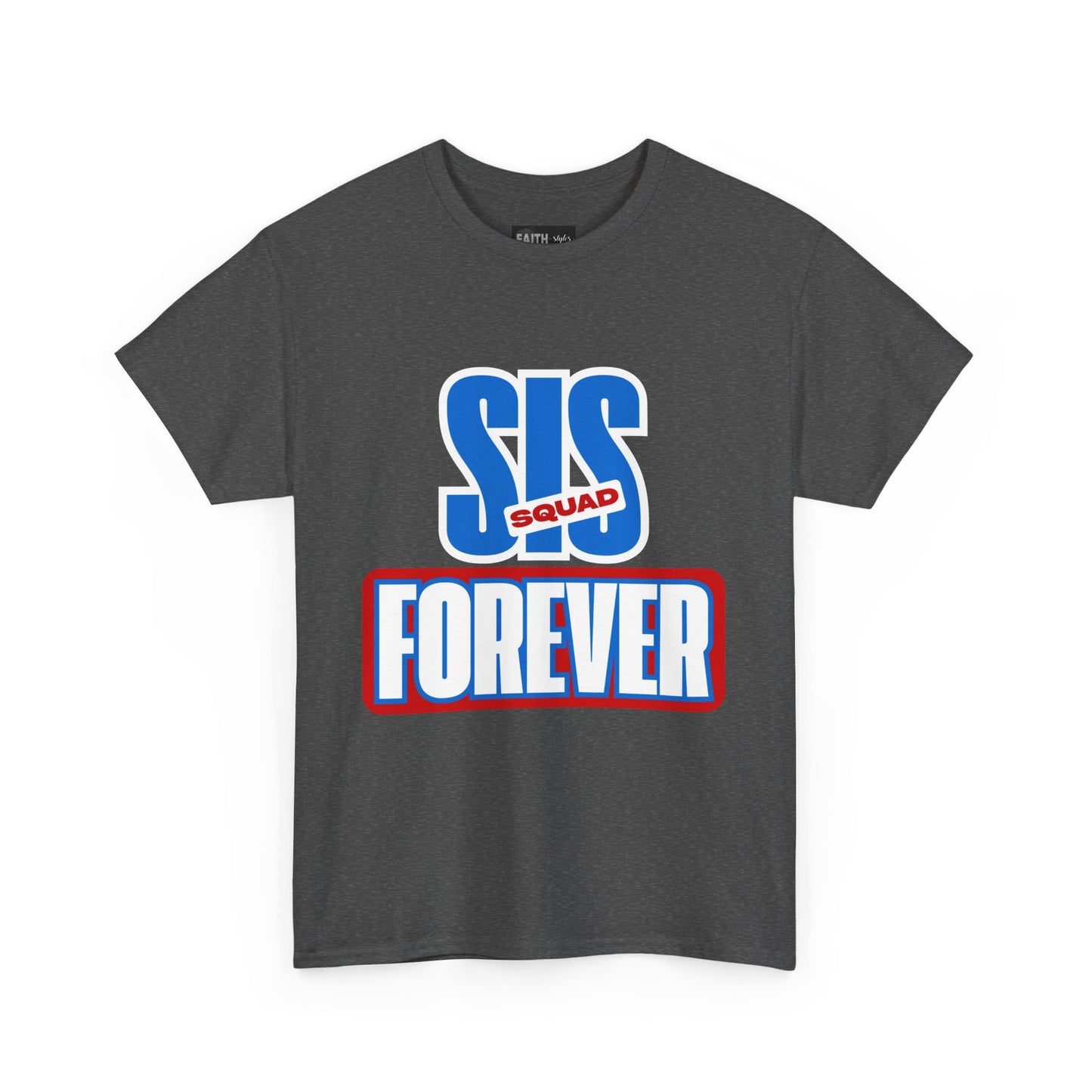 Unisex Heavy Cotton Tee - 'SUS Squad Forever' Graphic Tee, Casual Wear, Gift for Friends, Funny T-Shirt for Events, Streetwear Fashion