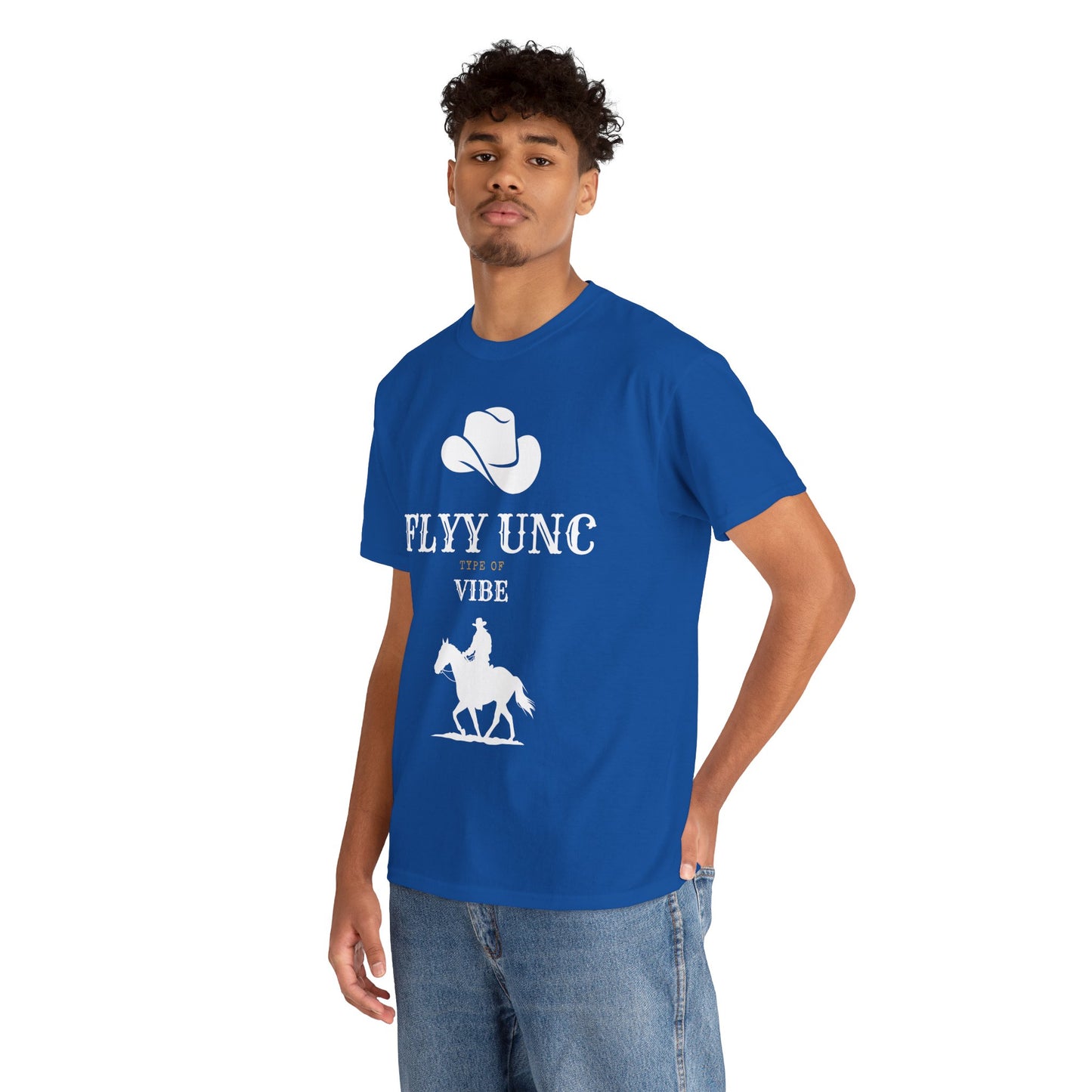 Unisex Cowboy Vibe Tee, Fun Graphic Tee, Casual Wear, Gift for Cowpoke Lovers, Western Style T-Shirt, Country Enthusiast Apparel