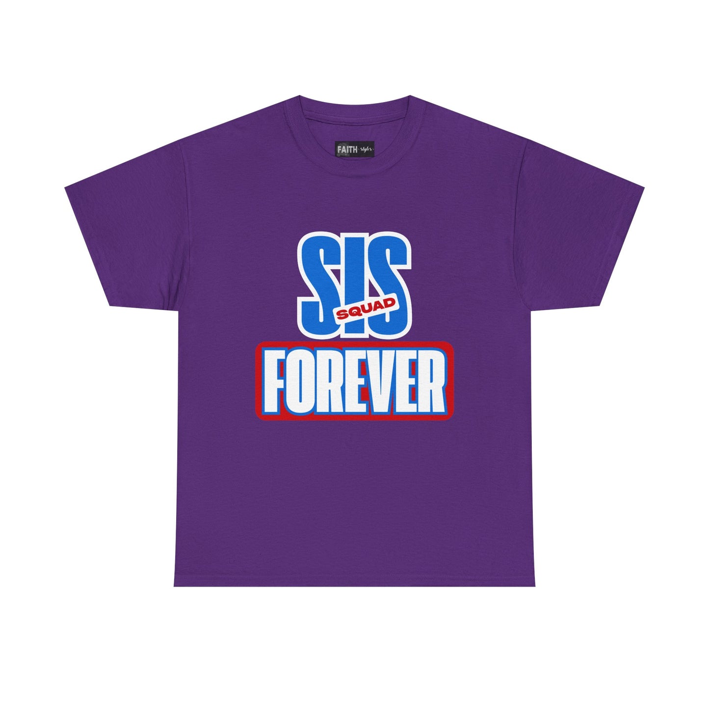 Unisex Heavy Cotton Tee - 'SUS Squad Forever' Graphic Tee, Casual Wear, Gift for Friends, Funny T-Shirt for Events, Streetwear Fashion