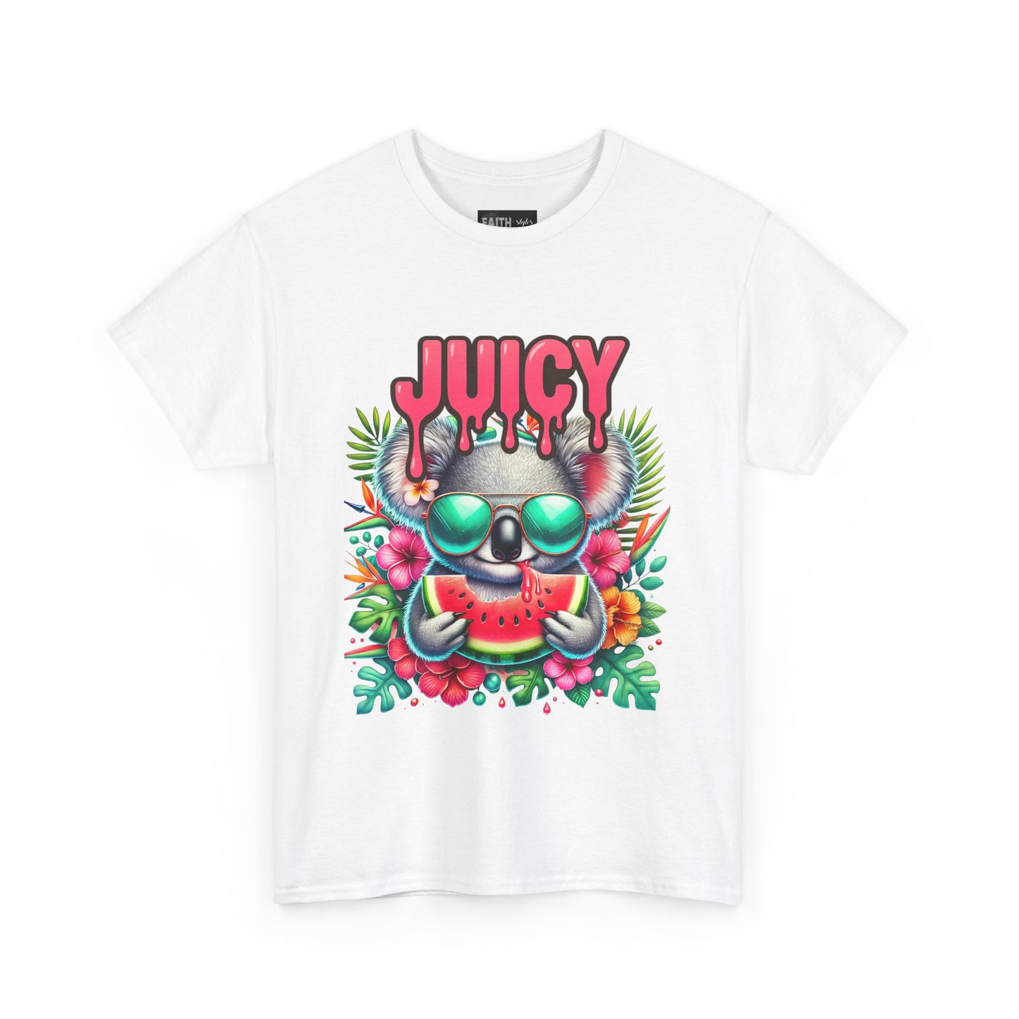 Juicy Watermelon Graphic Tee, Unisex Cotton T-Shirt, Summer Vibes, Beachwear, Fun Casual Wear, Gift for Friends, Festival Apparel