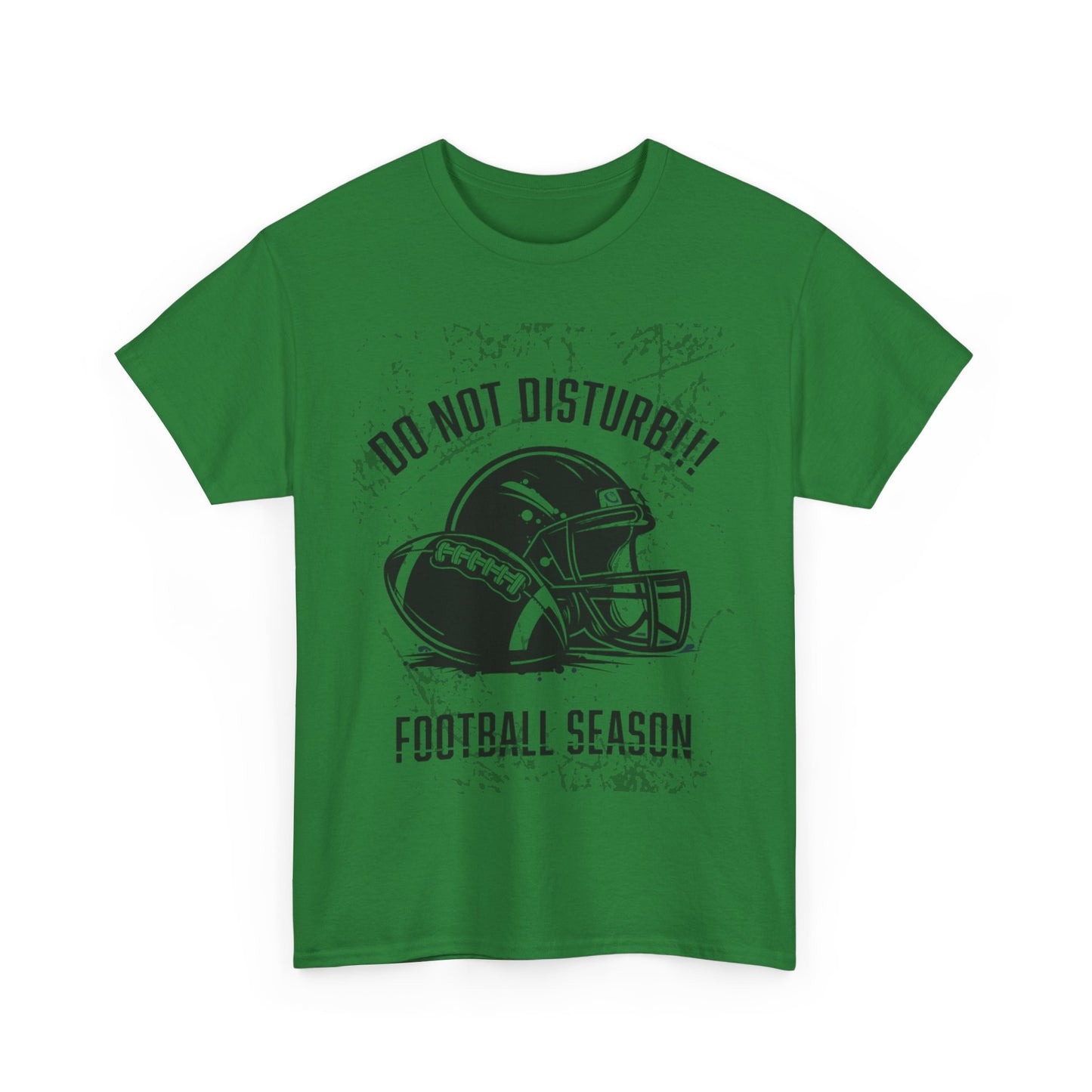 Football Season Do Not Disturb Tee, Male's Cotton Shirt, Sports Fan Gift, Game Day Apparel, Casual Wear, Football Lovers
