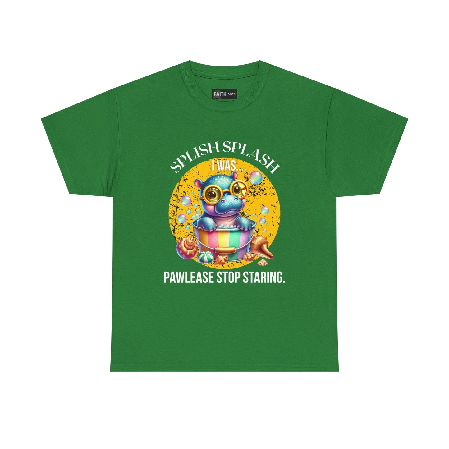 Splash Splash Frog Tee, Cute Animal Shirt, Fun Graphic T-Shirt, Summer Vibes Apparel, Gifts for Animal Lovers, Unisex Cotton Tee