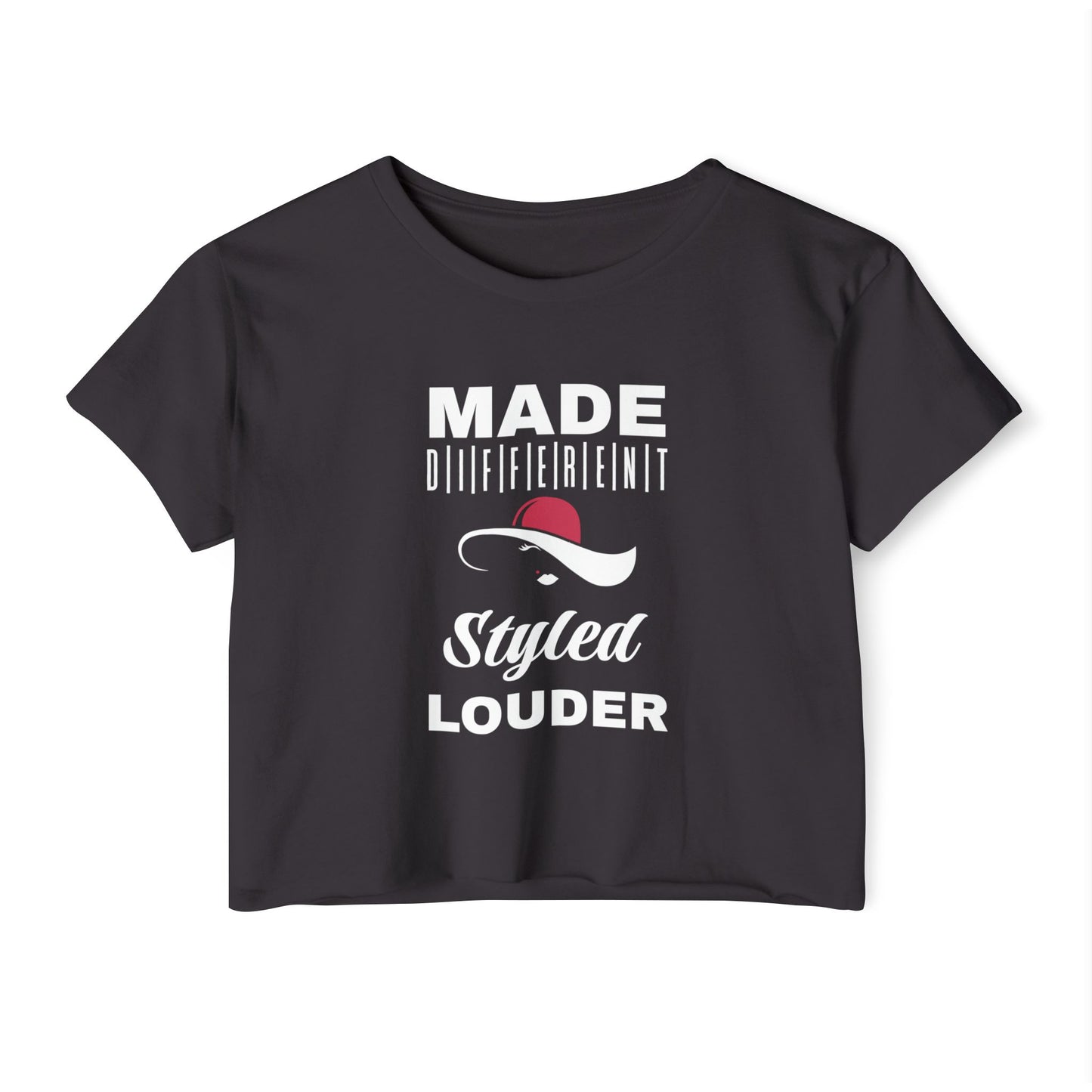 Made Different Women's Festival Crop Top - Boho Chic, Summer Vibes, Music Festival Shirt, Casual Wear, Gift for Her