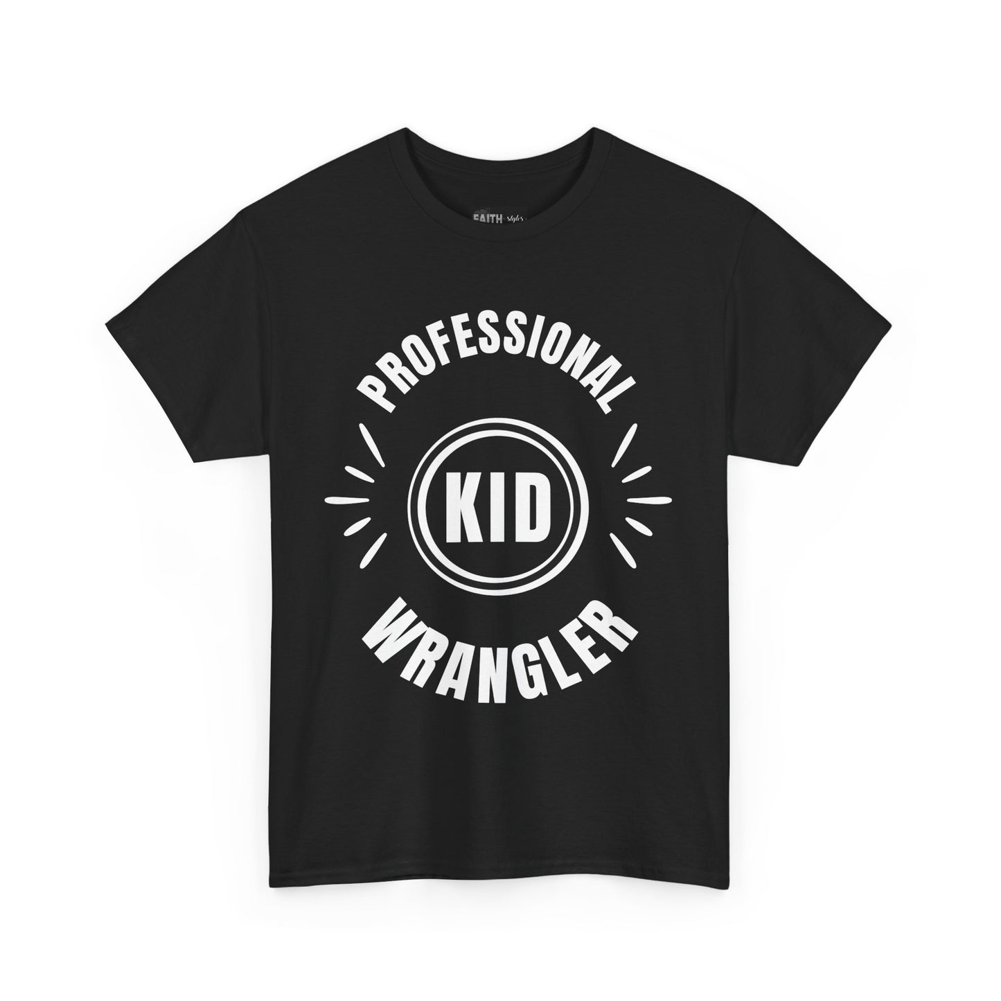 Professional Kid Wrangler T-Shirt, Fun Parenting Tee, Family Event Shirt, Gift for Moms & Dads, Kids Activities Apparel