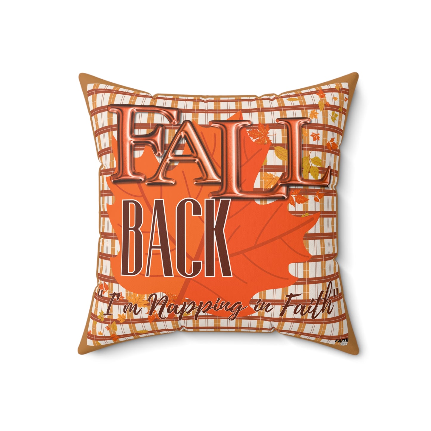 FaithStyles Autumn Vibes Pillow | Cozy Fall Decor, Seasonal Home Accent, Thanksgiving Gift, Harvest Celebration, Inspirational Quote Design