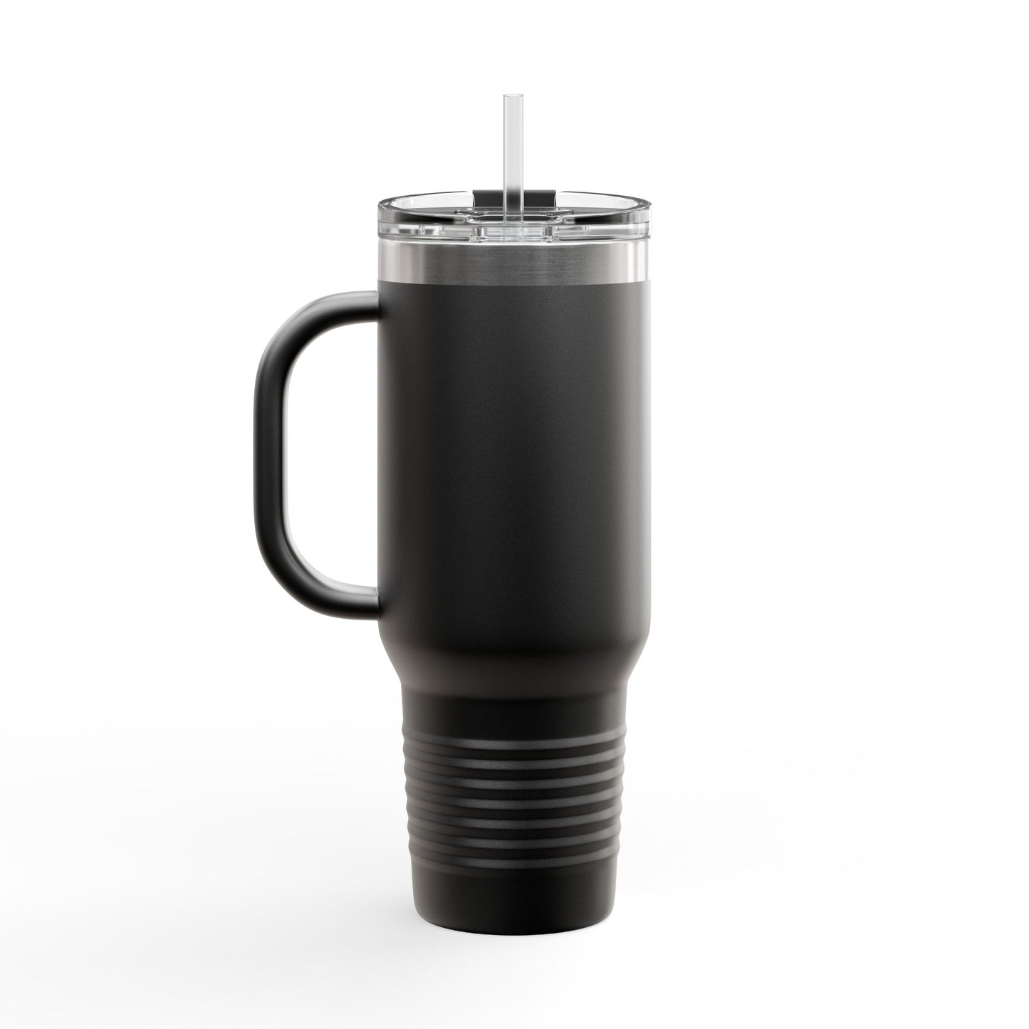 FaithStyles “Trap. Nap. Repeat.” Insulated Travel Tumbler – Stainless Steel Mug with Straw