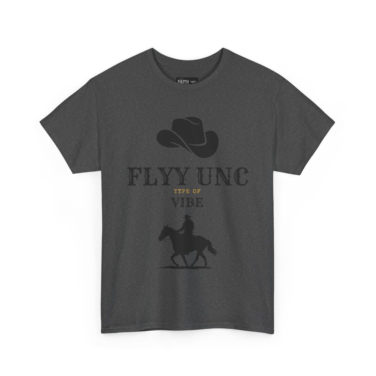 Unisex Cowboy Vibe Tee, Fun Graphic Tee, Casual Wear, Gift for Cowpoke Lovers, Western Style T-Shirt, Country Enthusiast Apparel
