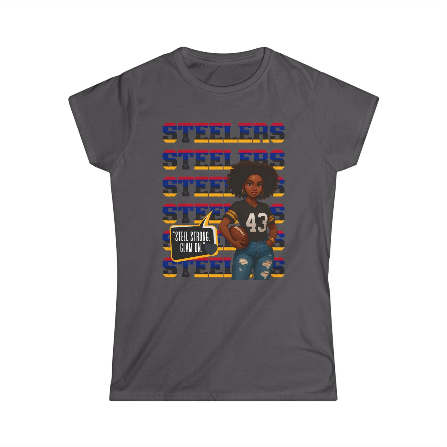 Stylish Football Fan Tee - Perfect for Game Days, Tailgating, Sports Events, Gifts for Her, Casual Wear