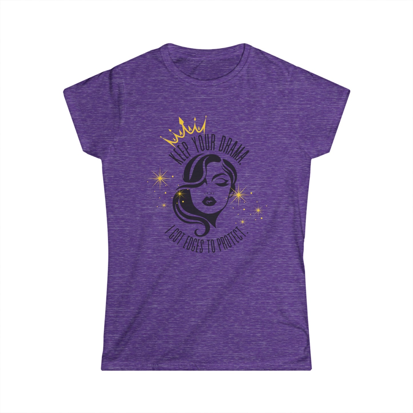 Women’s Graphic Tee - Keep Your Drama, Perfect for Casual Wear, Gifting, Birthdays, or Girls’ Night Out
