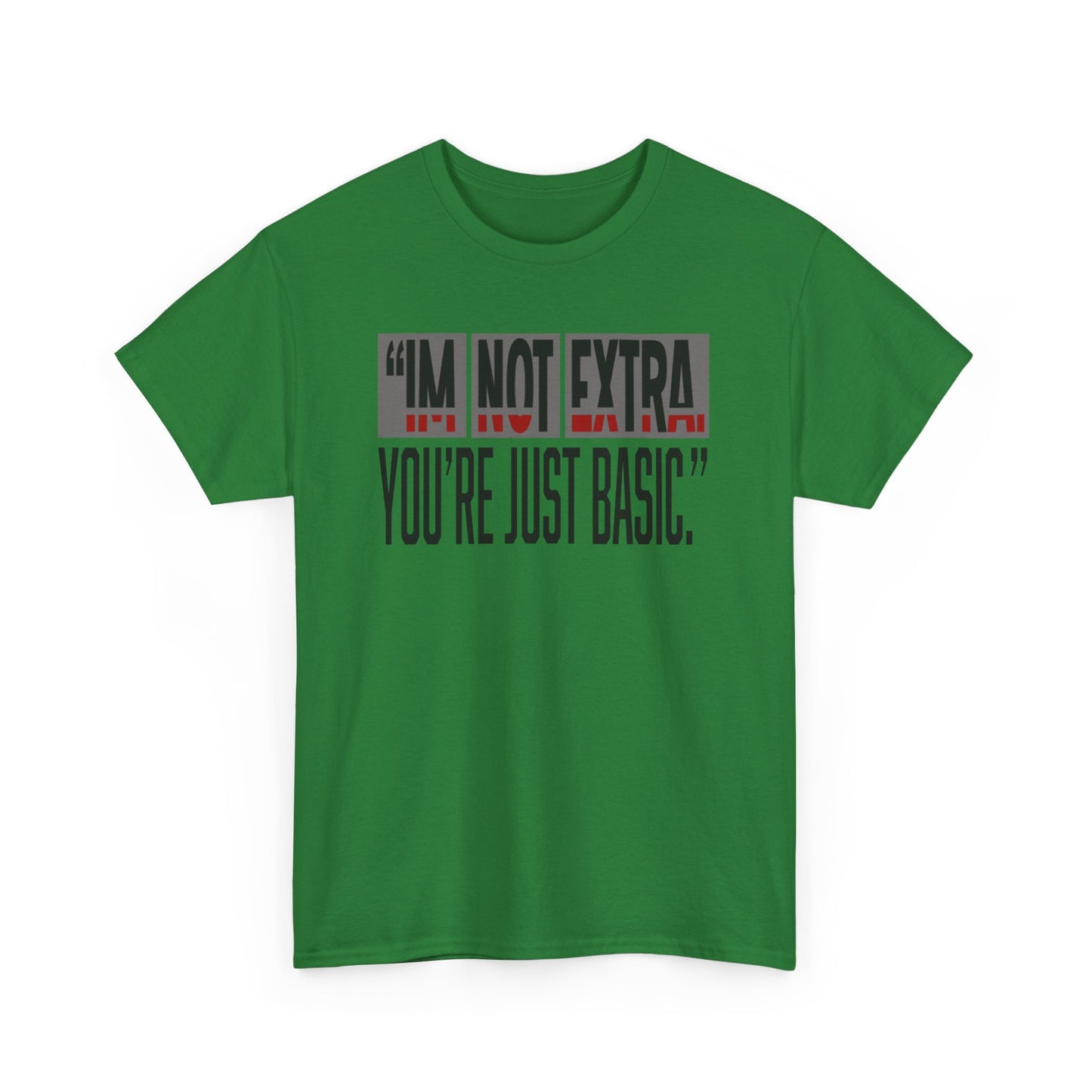 Funny Quote Male Heavy Cotton Tee, Casual T-Shirt for Everyday Wear, Gift for Friends, Birthday Gift, Trendy Statement Shirt