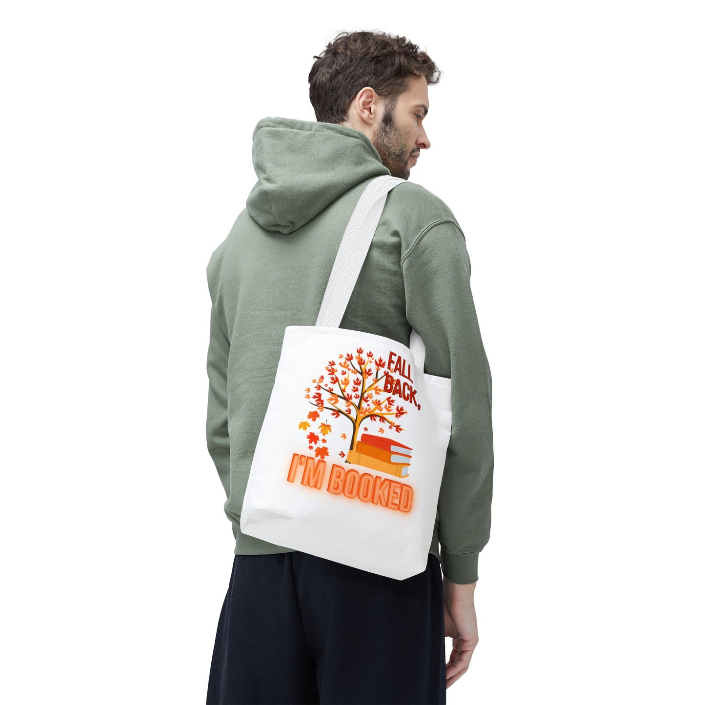 Autumn-Themed Tote Bag - Perfect for Book Lovers, Fall Decor, Back to School, Eco-Friendly Gift, Seasonal Bag