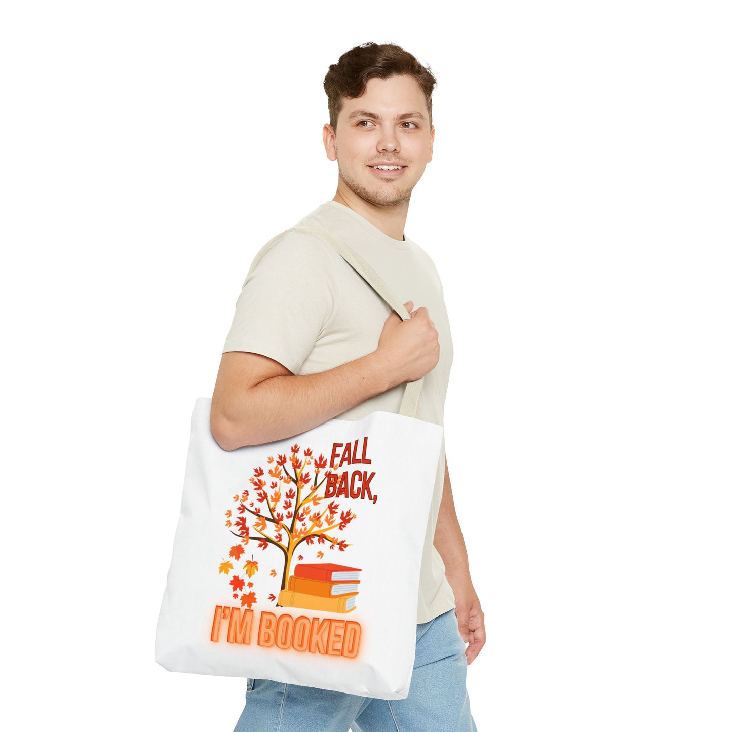 Autumn-Themed Tote Bag - Perfect for Book Lovers, Fall Decor, Back to School, Eco-Friendly Gift, Seasonal Bag
