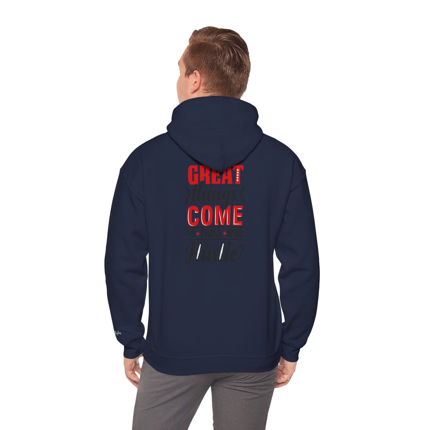 "GREAT THINGS" Unisex Heavy Blend™ Hooded Sweatshirt