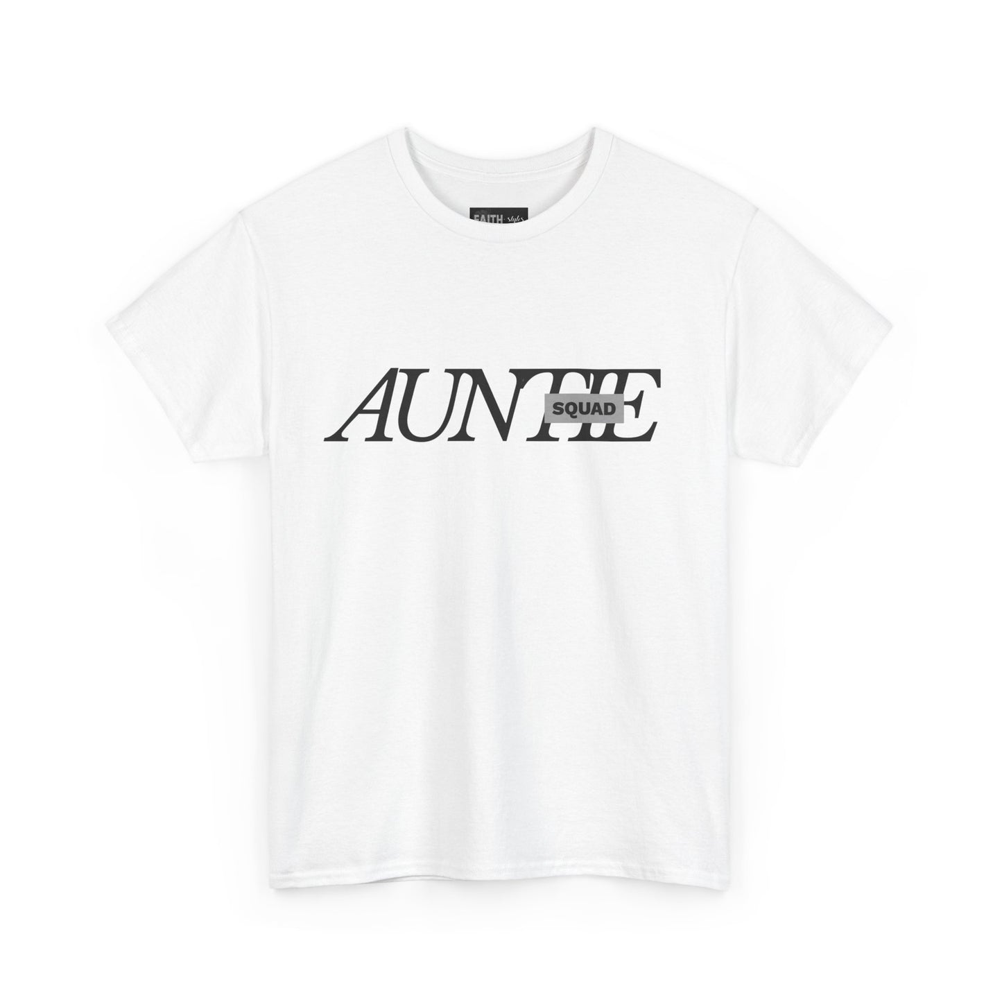 Auntie Squad Unisex Heavy Cotton Tee | Perfect Gift for Aunts | Family Reunion, Birthday, Mother's Day, Casual Wear, Everyday Comfort