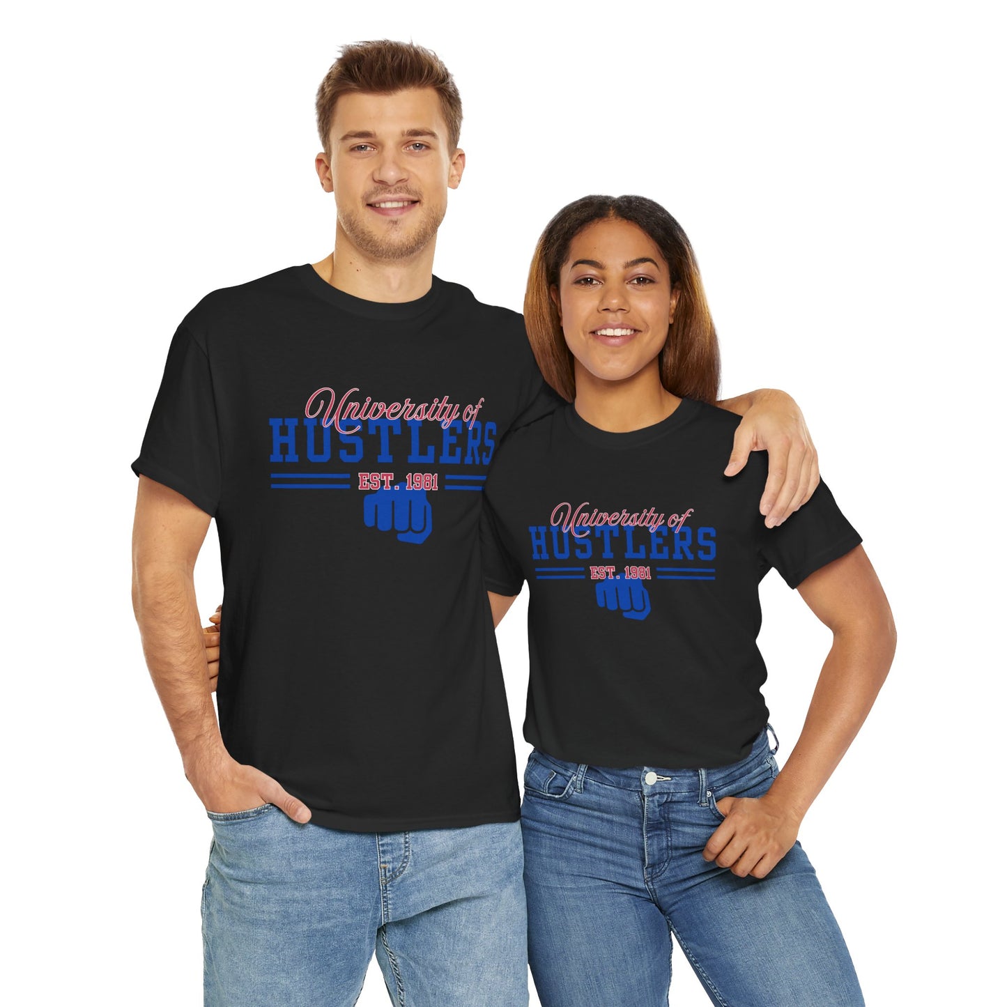 Unisex Hustlers Tee - Motivational Cotton Shirt for Entrepreneurs, Great Gift for Graduations, Birthdays, Casual Events, and Hustle Culture
