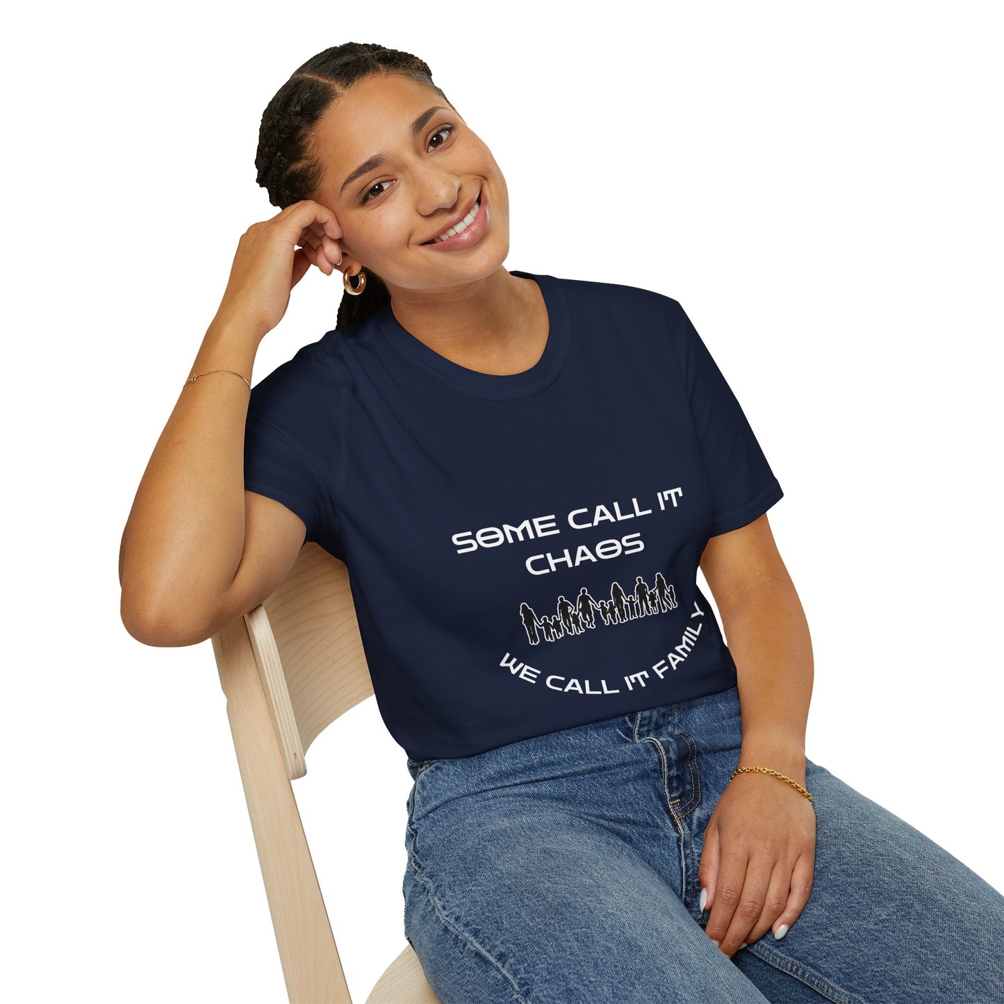 Personalized Family Humor T-Shirt, Family Reunion Gift, Casual Wear, Gift for Moms & Dads, Lightweight Summer Tee