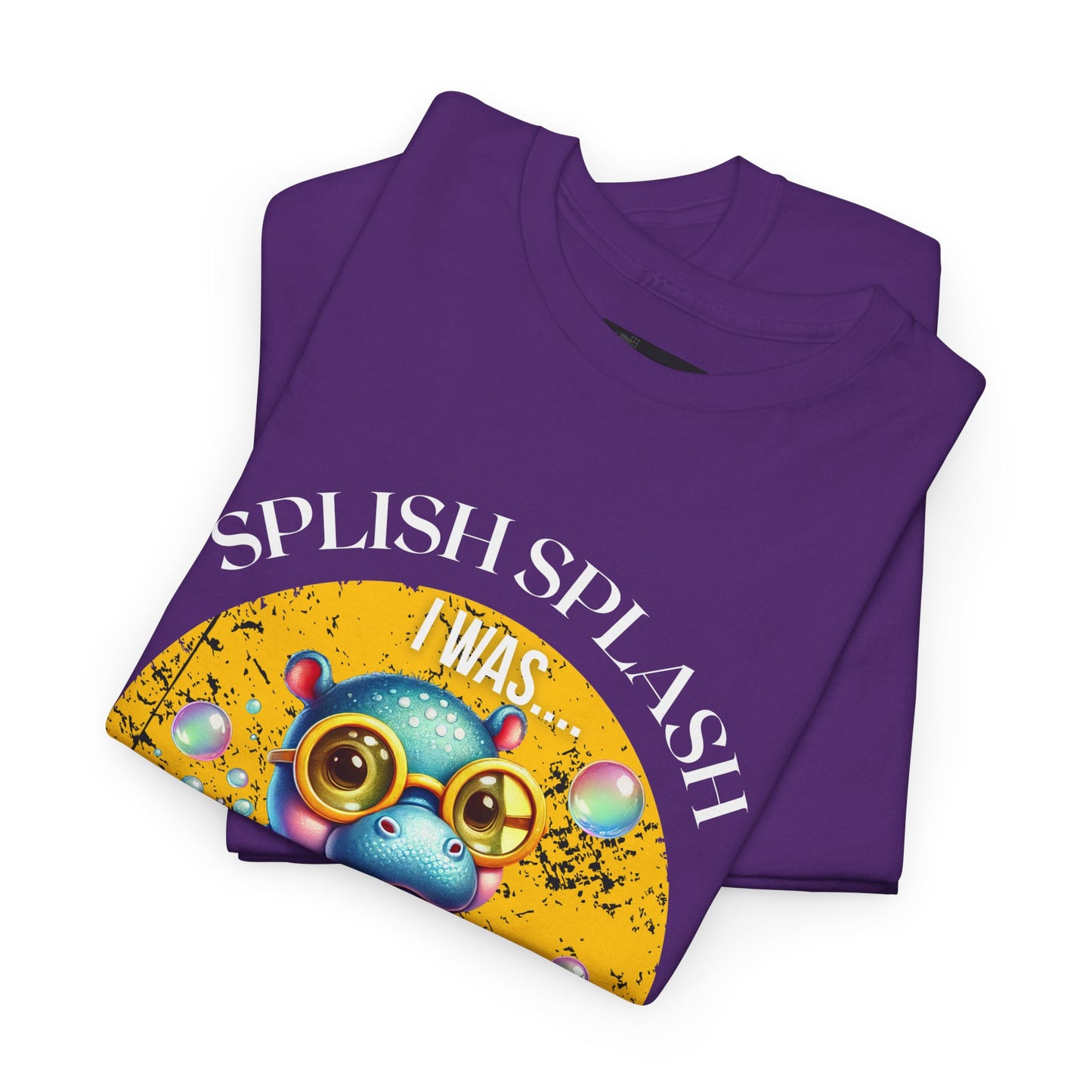 Splash Splash Frog Tee, Cute Animal Shirt, Fun Graphic T-Shirt, Summer Vibes Apparel, Gifts for Animal Lovers, Unisex Cotton Tee