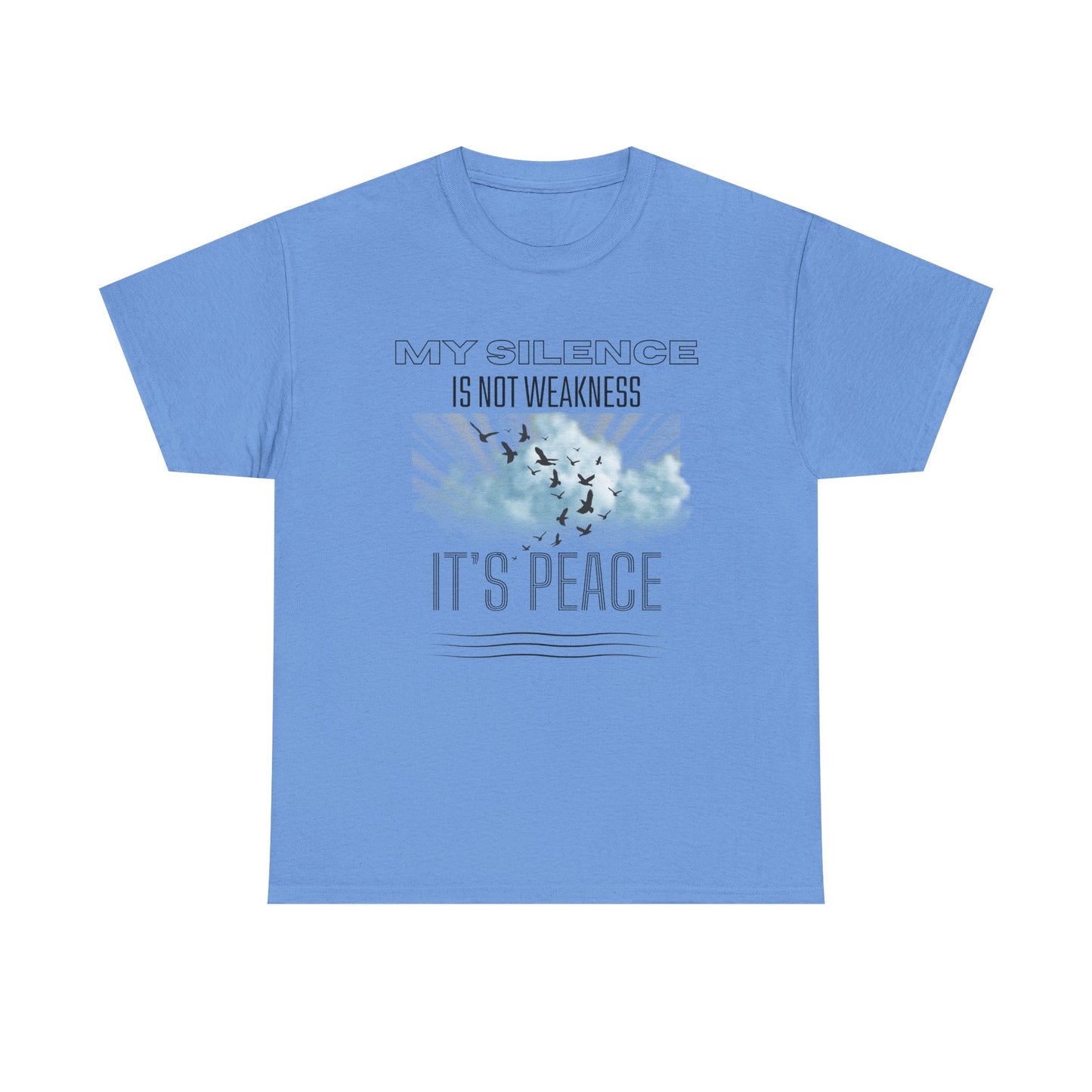 Inspirational Male Graphic Tee, Motivational Shirt, Casual Wear, Gifts for Friends, Peaceful Message, Everyday Comfort