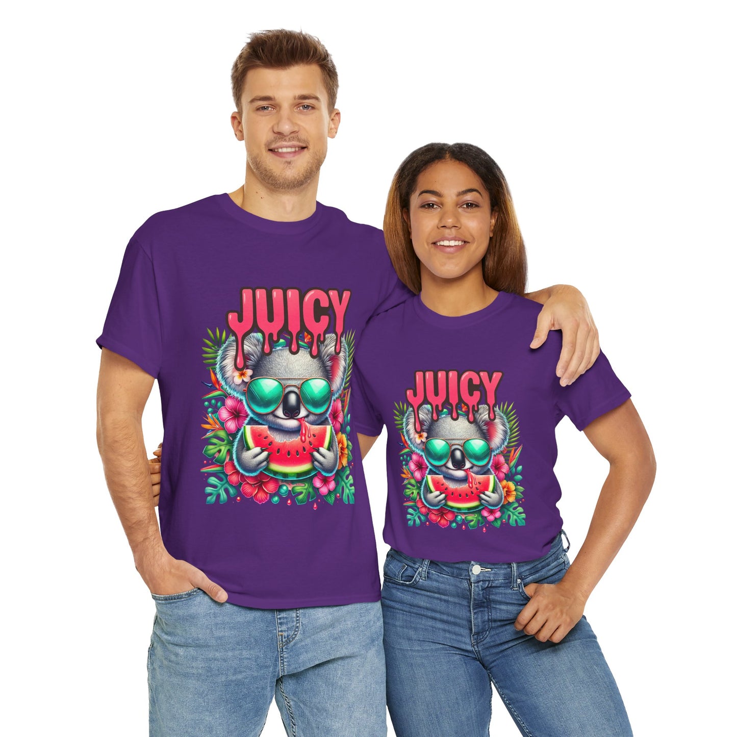 Juicy Watermelon Graphic Tee, Unisex Cotton T-Shirt, Summer Vibes, Beachwear, Fun Casual Wear, Gift for Friends, Festival Apparel