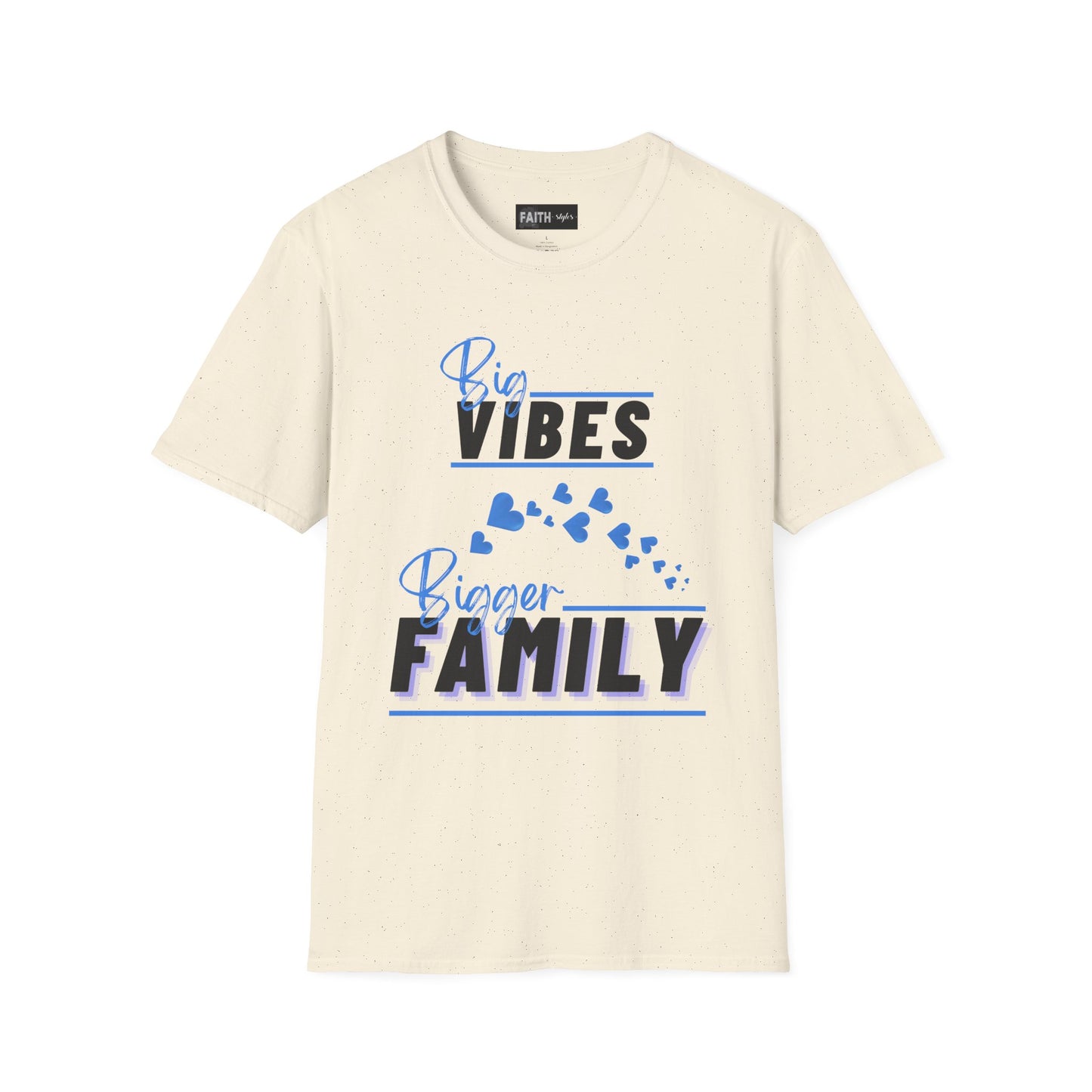Stylish Family Vibes T-Shirt | Fun Gift for Family Gatherings, Parties, Holidays, Love Shirt, Unisex Tee