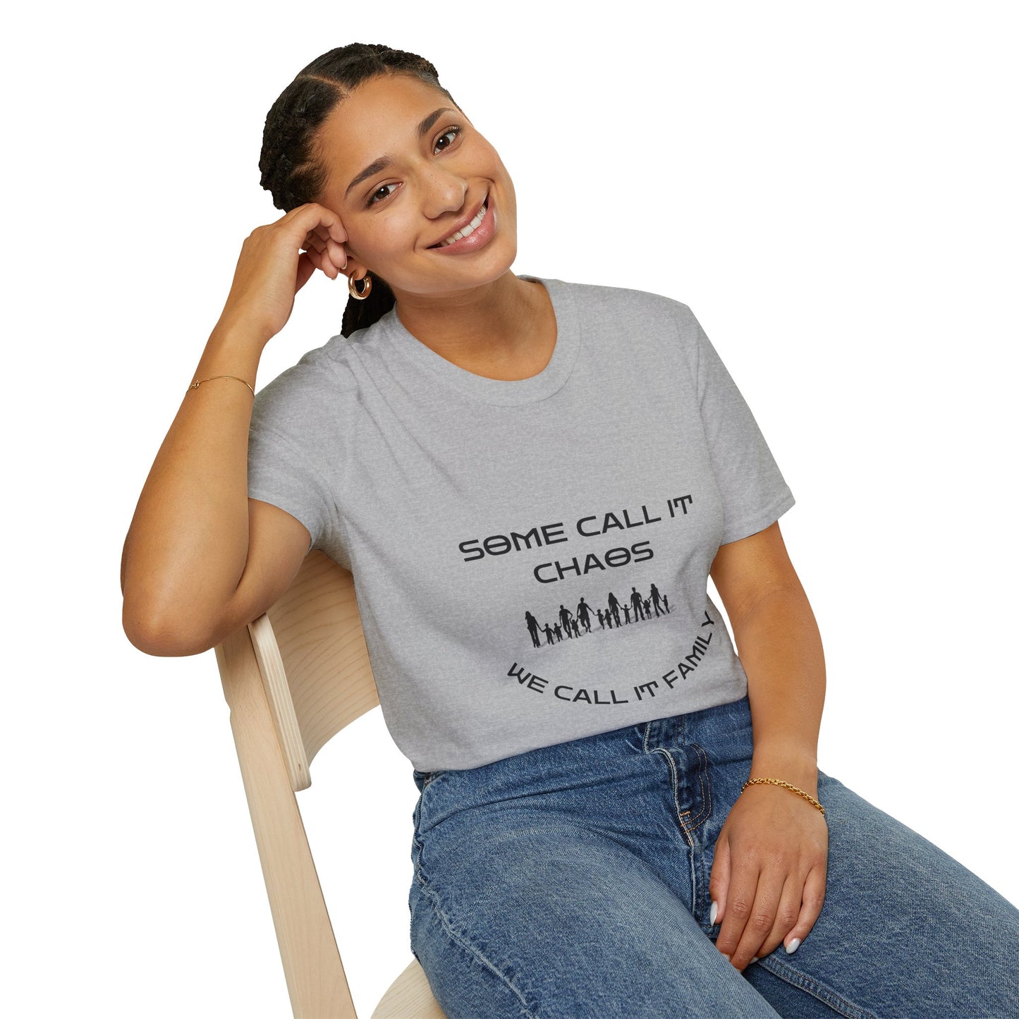 Personalized Family Humor T-Shirt, Family Reunion Gift, Casual Wear, Gift for Moms & Dads, Lightweight Summer Tee