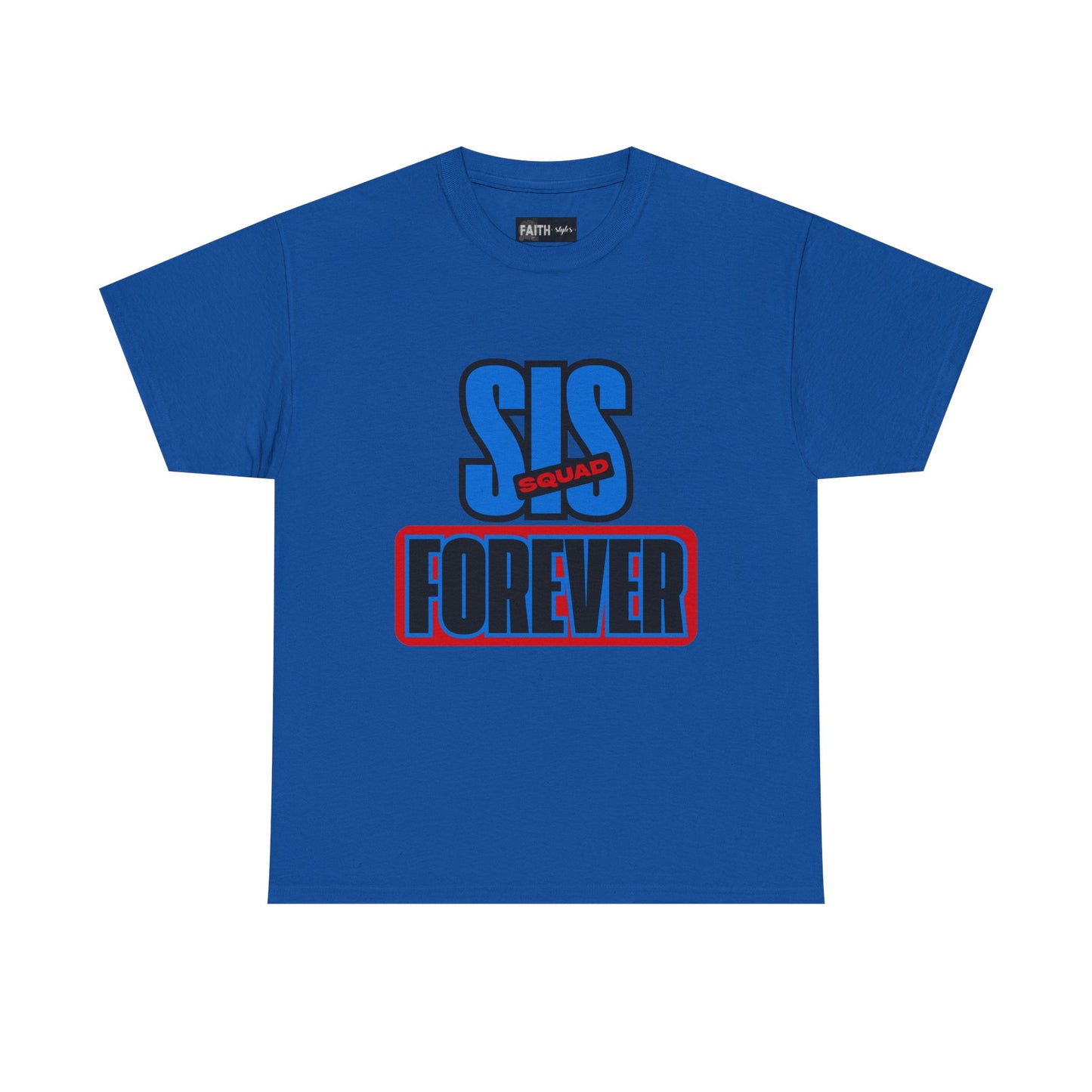 Unisex Heavy Cotton Tee - 'SUS Squad Forever' Graphic Tee, Casual Wear, Gift for Friends, Funny T-Shirt for Events, Streetwear Fashion