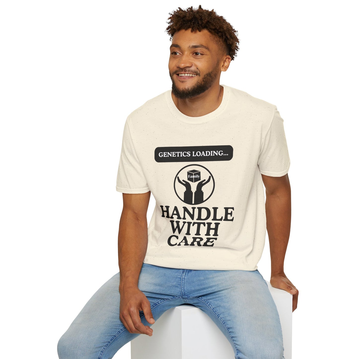 Genetics Loading T-Shirt, Funny Genetics Tee, Gift for Science Lovers, Unisex Humor Shirt, Casual Wear for Every Occasion