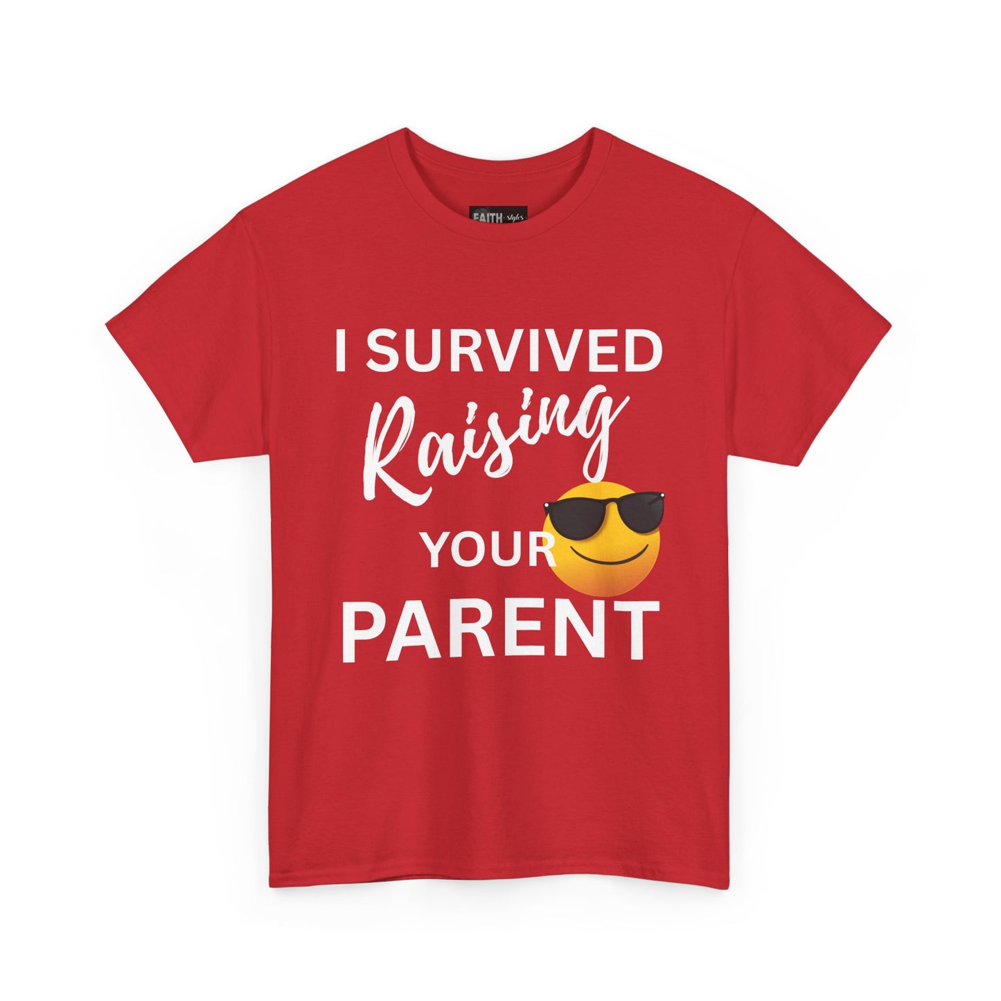 Funny Parent Survival Unisex T-Shirt | Gift for New Parents | Parenting Humor Tee | Casual Wear | Holiday Gift Idea