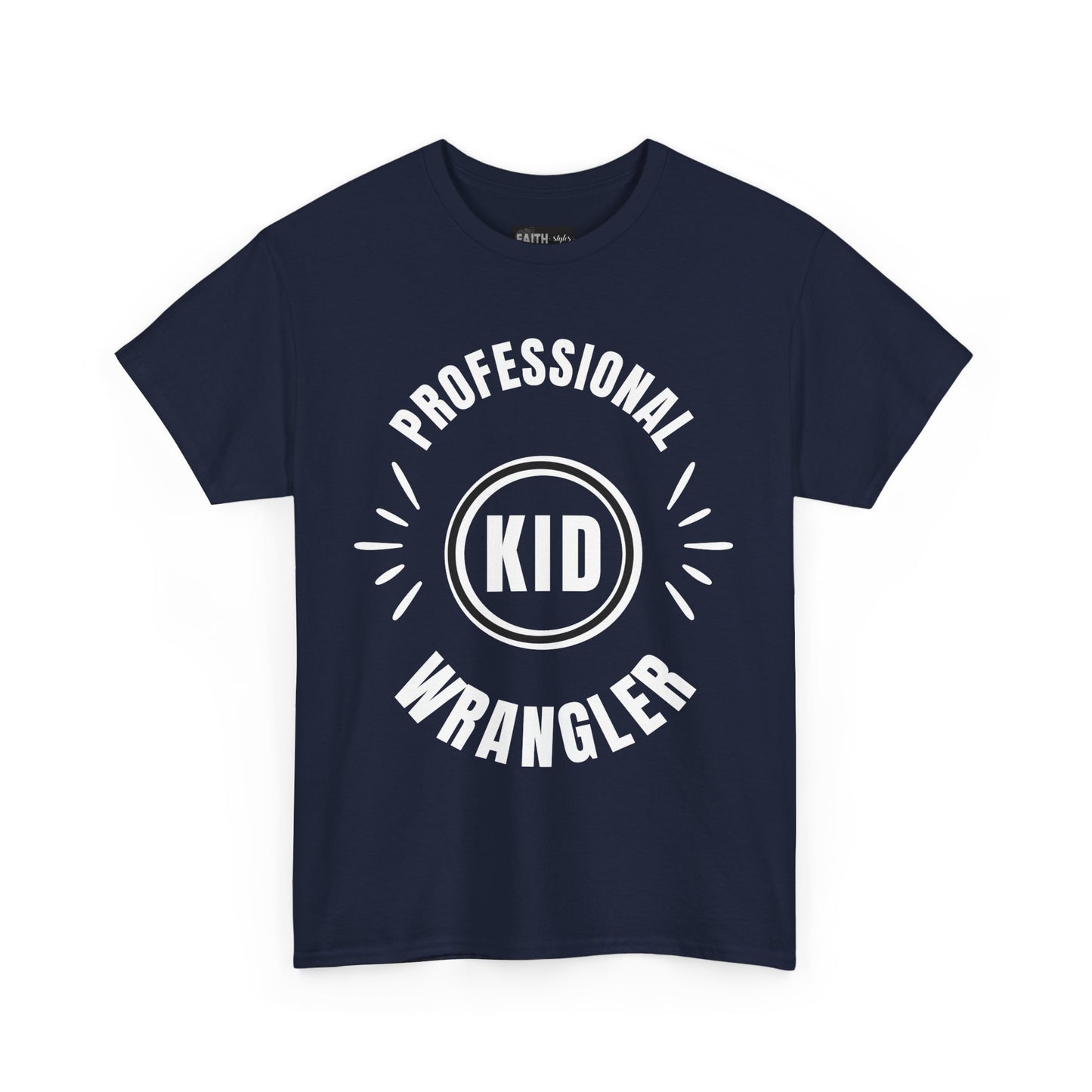 Professional Kid Wrangler T-Shirt, Fun Parenting Tee, Family Event Shirt, Gift for Moms & Dads, Kids Activities Apparel