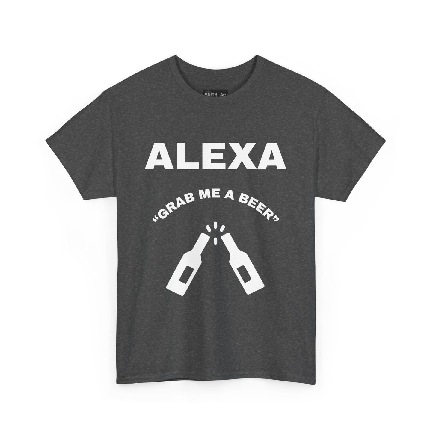 Funny Beer Tee, Unisex T-Shirt for Beer Lovers, Grab Me a Beer Shirt, Birthday Gift, Gift for Friends, Father's Day Present