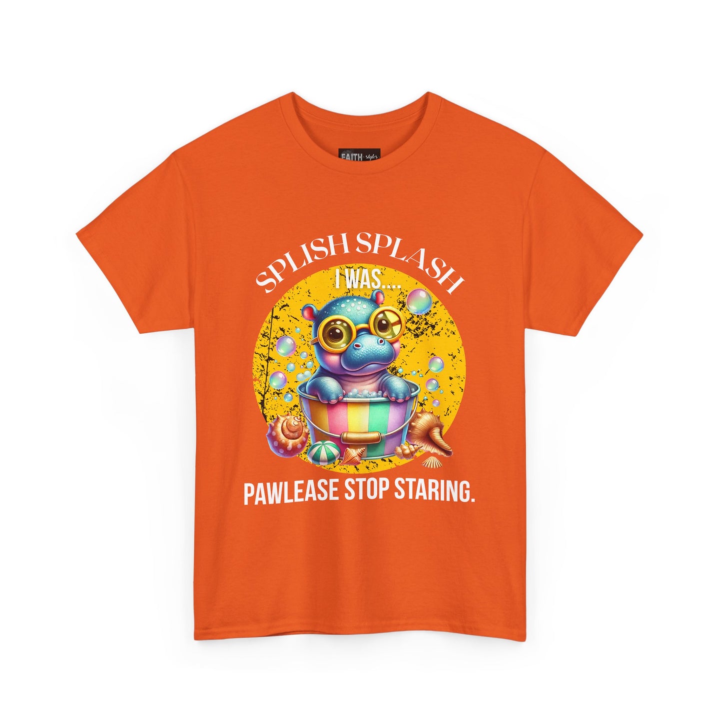Splash Splash Frog Tee, Cute Animal Shirt, Fun Graphic T-Shirt, Summer Vibes Apparel, Gifts for Animal Lovers, Unisex Cotton Tee