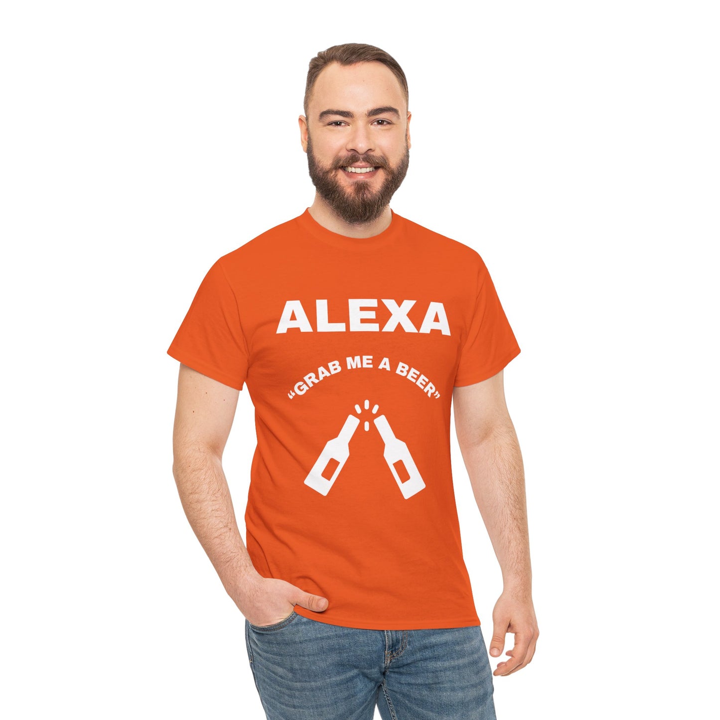 Funny Beer Tee, Unisex T-Shirt for Beer Lovers, Grab Me a Beer Shirt, Birthday Gift, Gift for Friends, Father's Day Present
