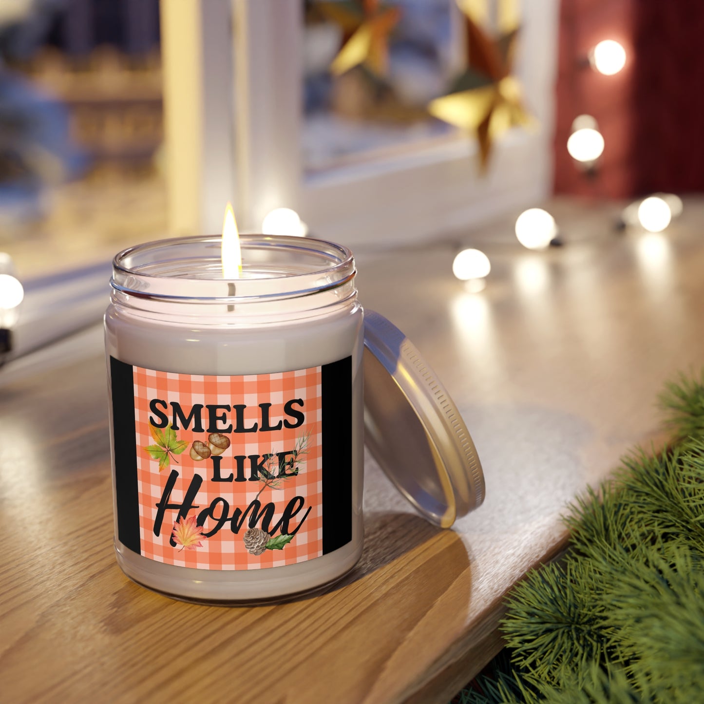 Scented Soy Candle, Smells Like Home, Cozy Gift, Autumn Decor, Relaxation Candle, Home Fragrance, Fall Scented Candles
