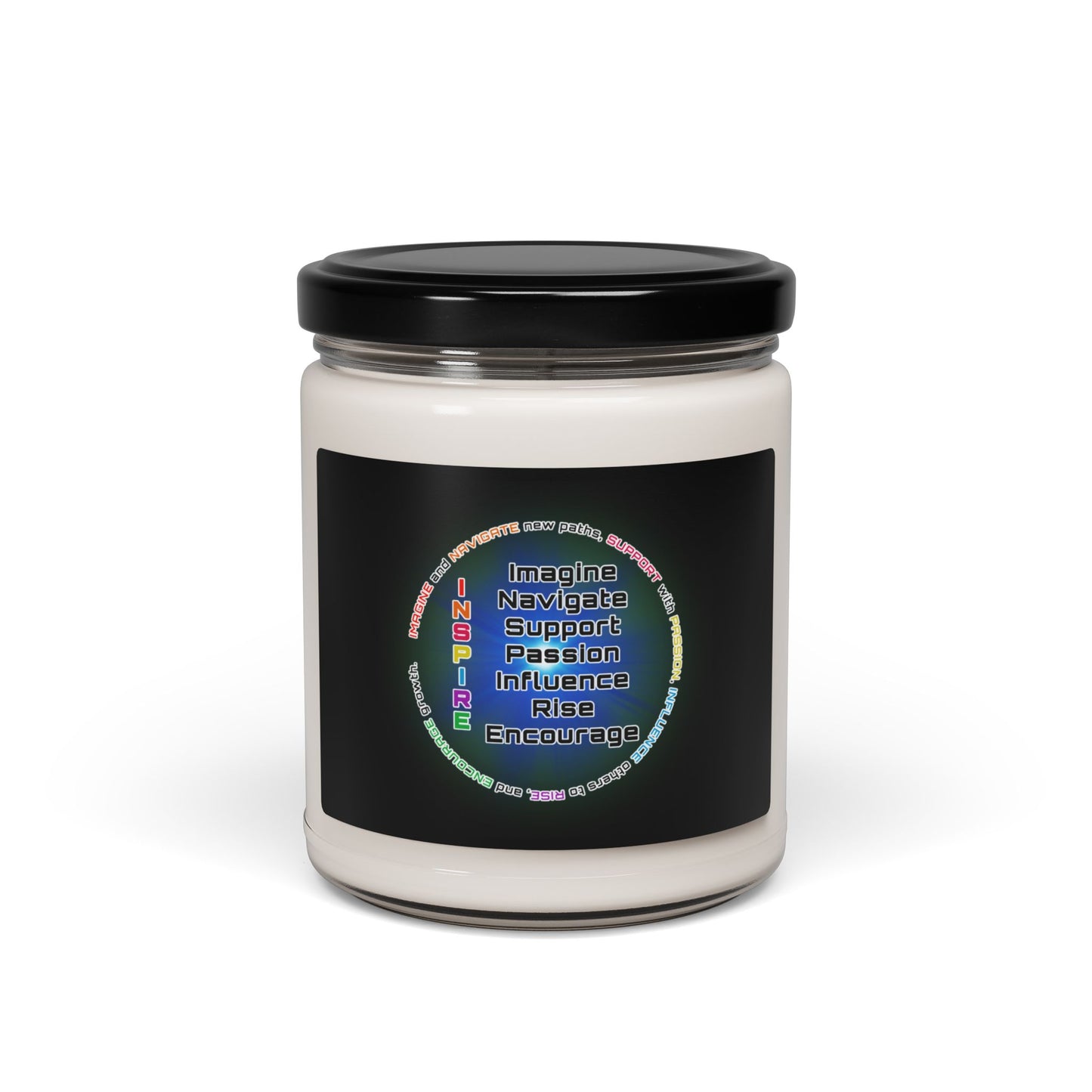 "INSPIRE" Scented Soy Candle, 9oz