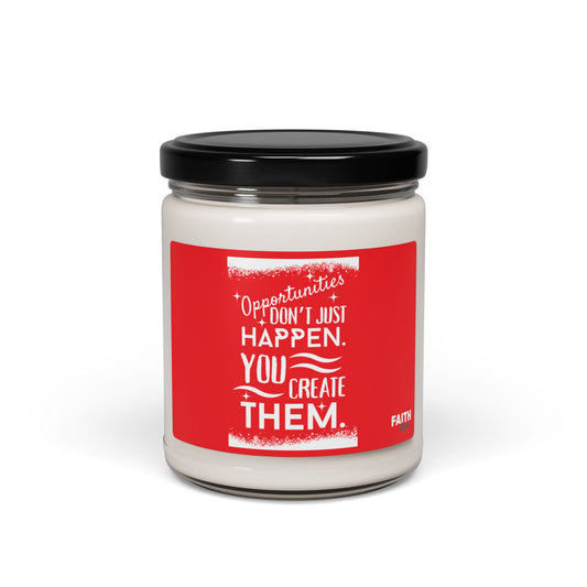 FaithStyles "OPPORTUNITIES" Scented Soy Candle, 9oz