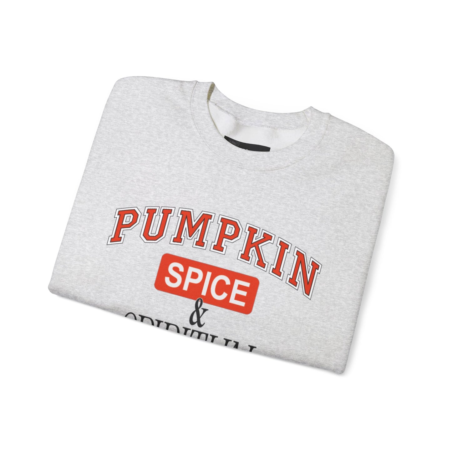 Cozy Pumpkin Spice Sweatshirt, Fall Sweatshirt, Spiritual Advice Crewneck, Autumn Fashion, Thanksgiving Gift, Unisex Sweater