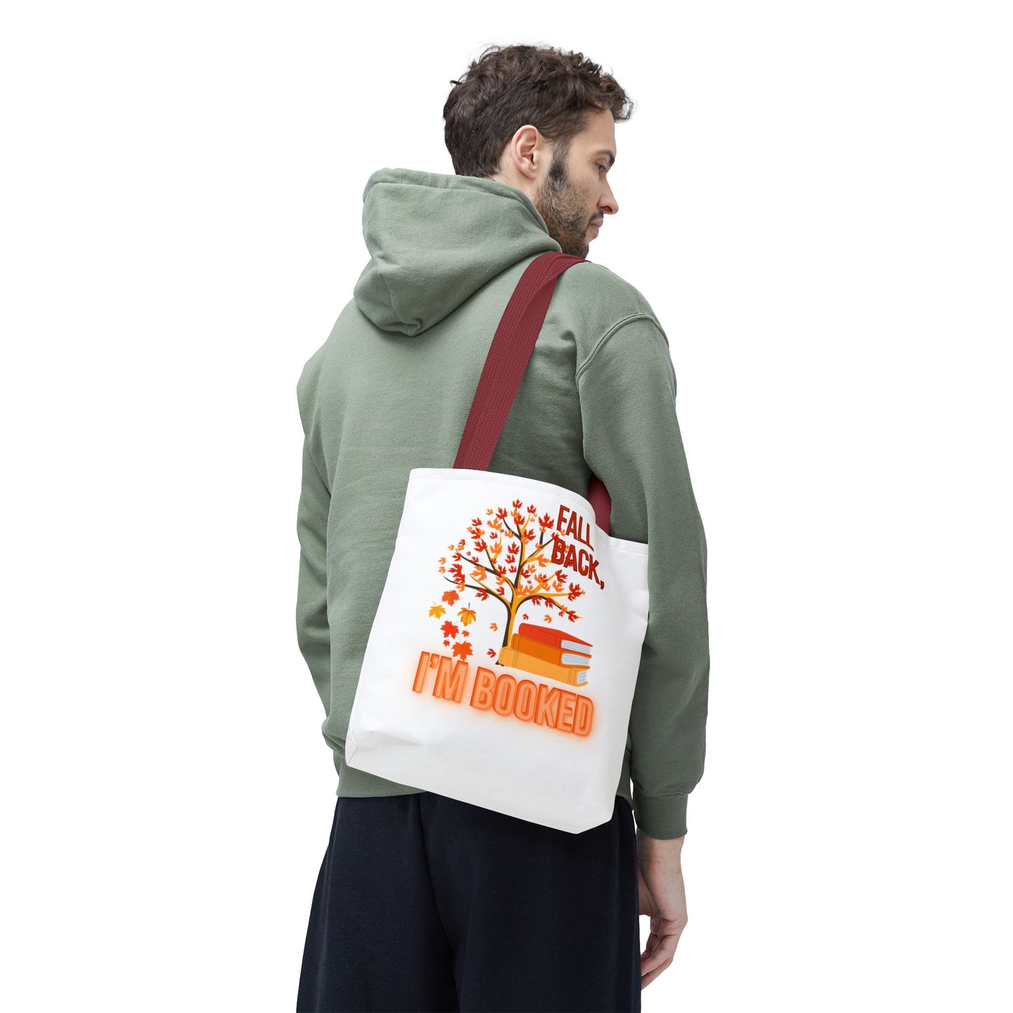 Autumn-Themed Tote Bag - Perfect for Book Lovers, Fall Decor, Back to School, Eco-Friendly Gift, Seasonal Bag