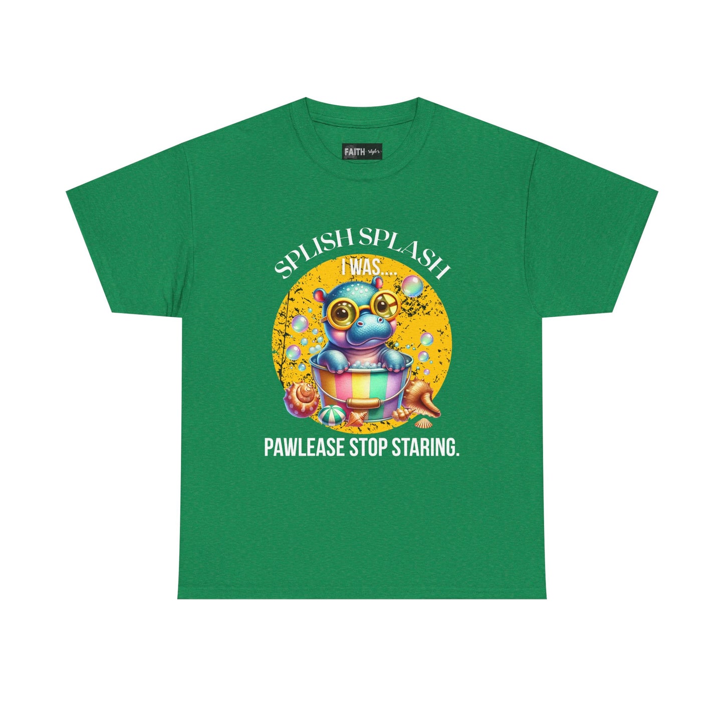 Splash Splash Frog Tee, Cute Animal Shirt, Fun Graphic T-Shirt, Summer Vibes Apparel, Gifts for Animal Lovers, Unisex Cotton Tee