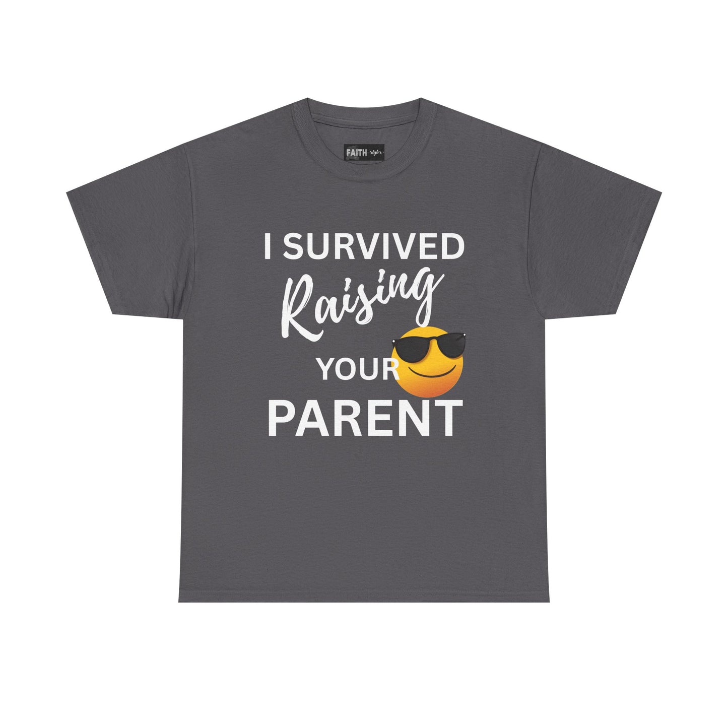 Funny Parent Survival Unisex T-Shirt | Gift for New Parents | Parenting Humor Tee | Casual Wear | Holiday Gift Idea