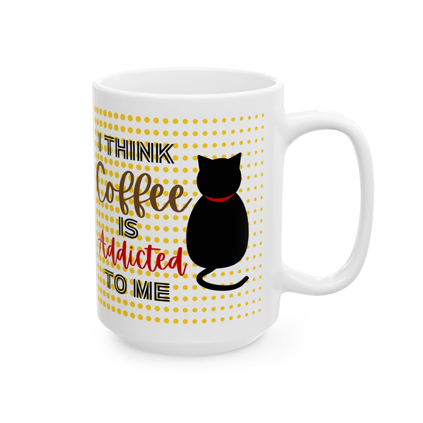 FaithStyles Ceramic Mug – "Addicted" Green 11oz & 15oz